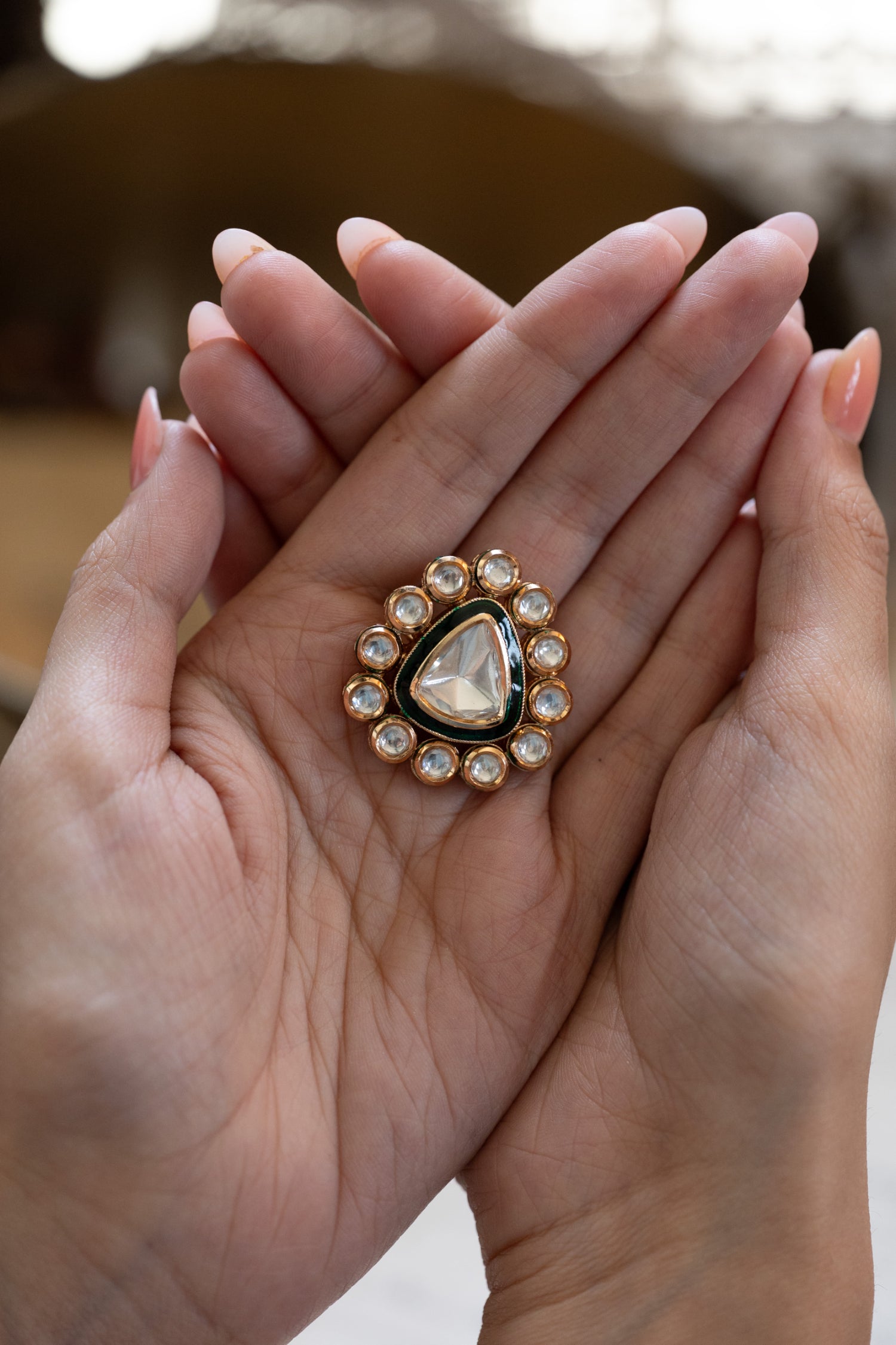 Trina Polki Ring