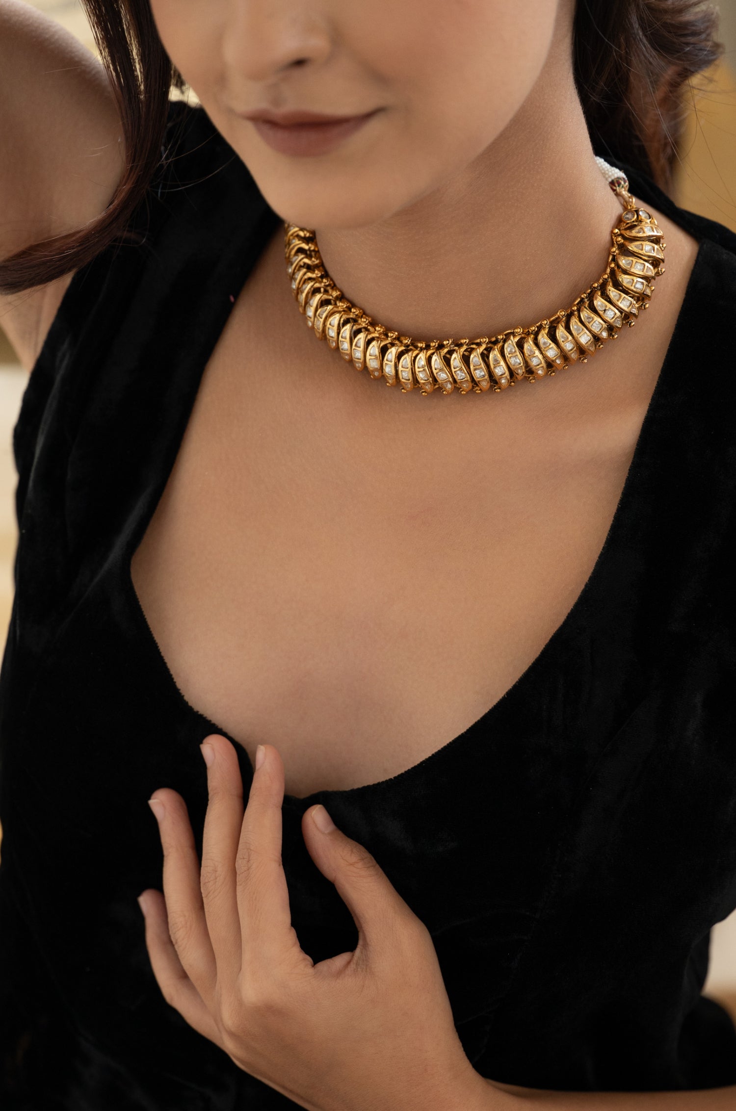 Eshira Polki Sutlada Necklace