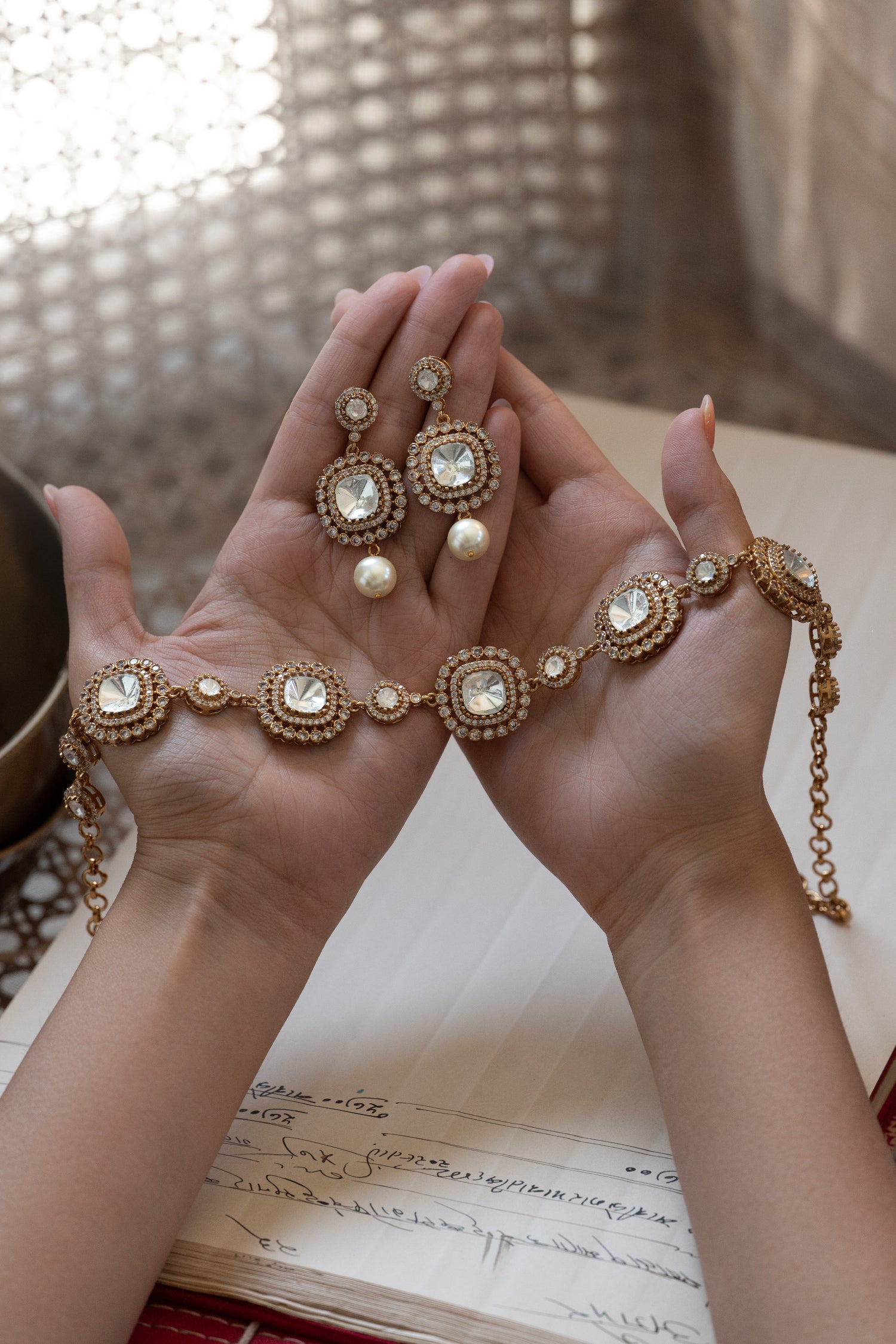 Vainavi Polki Necklace Set