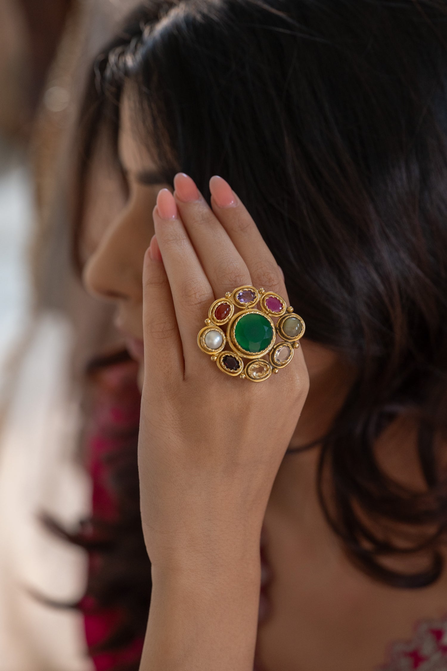 Warnika Navrattan Ring