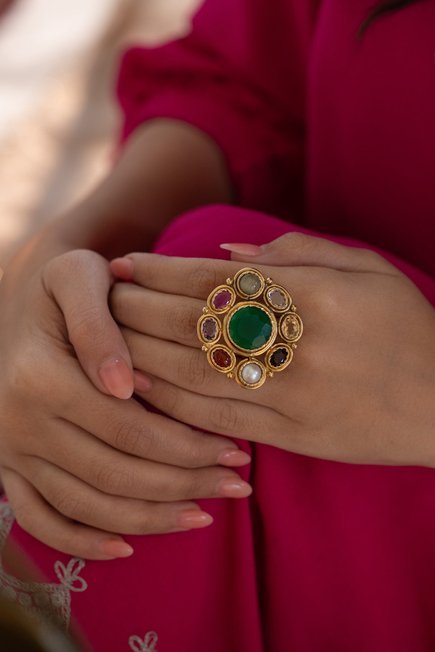 Warnika Navrattan Ring