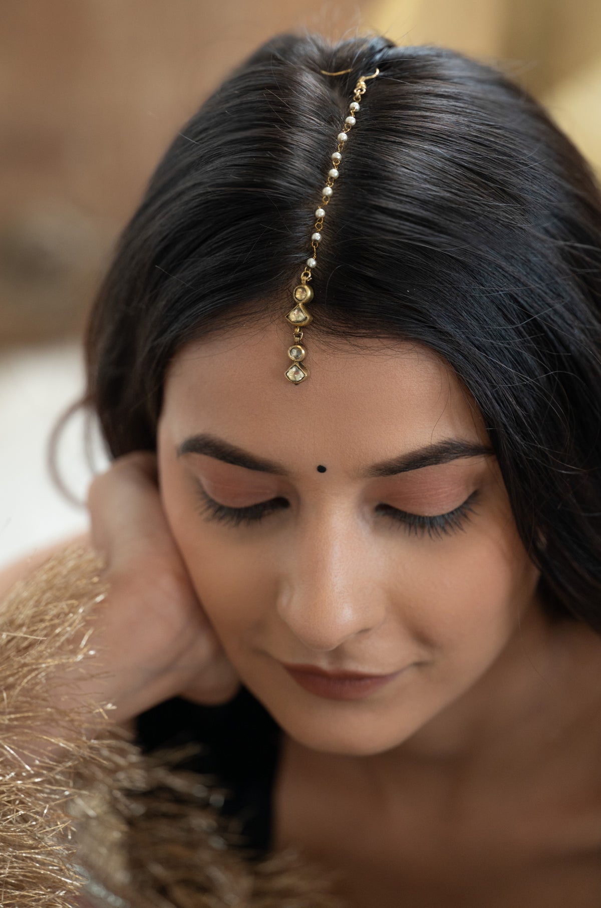Ritika Kundan Maangtikka