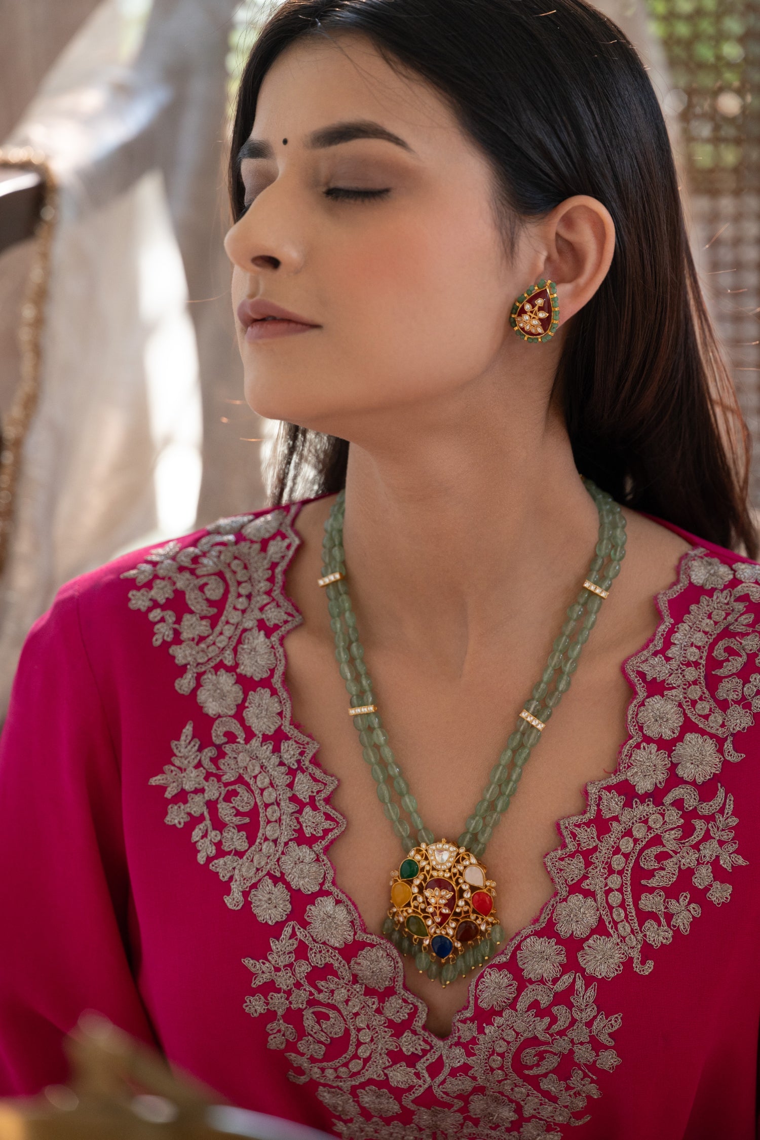Eira Navrattan Necklace Set