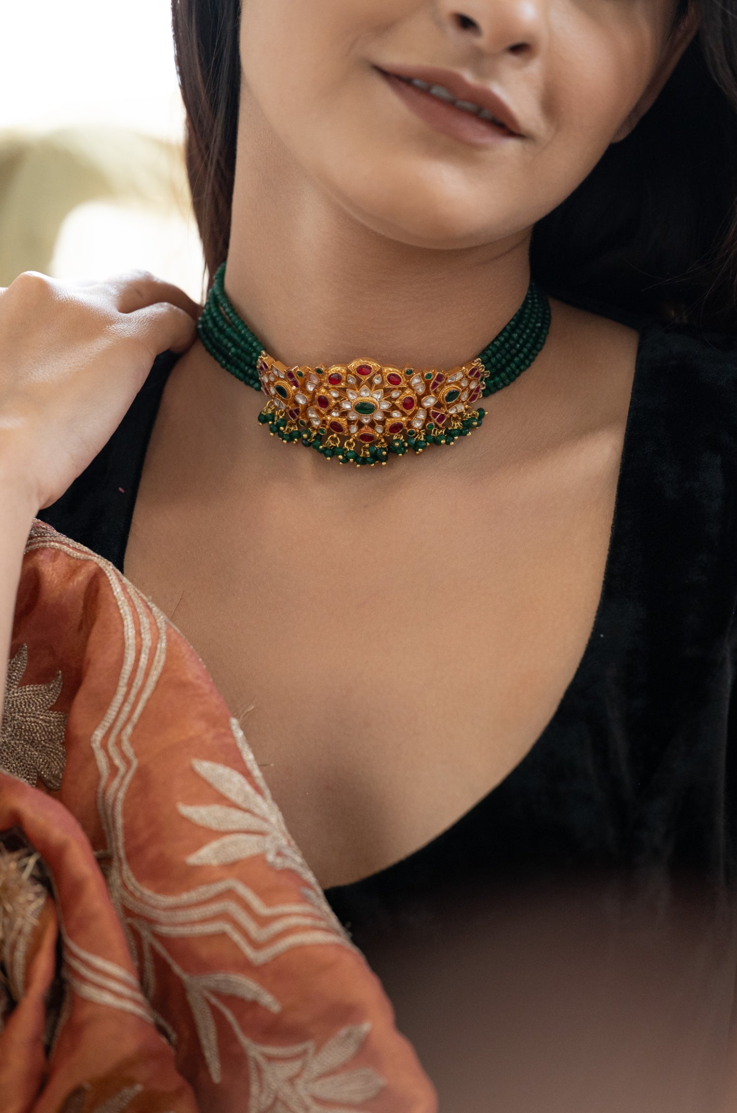 Aabha Kundan Choker Set