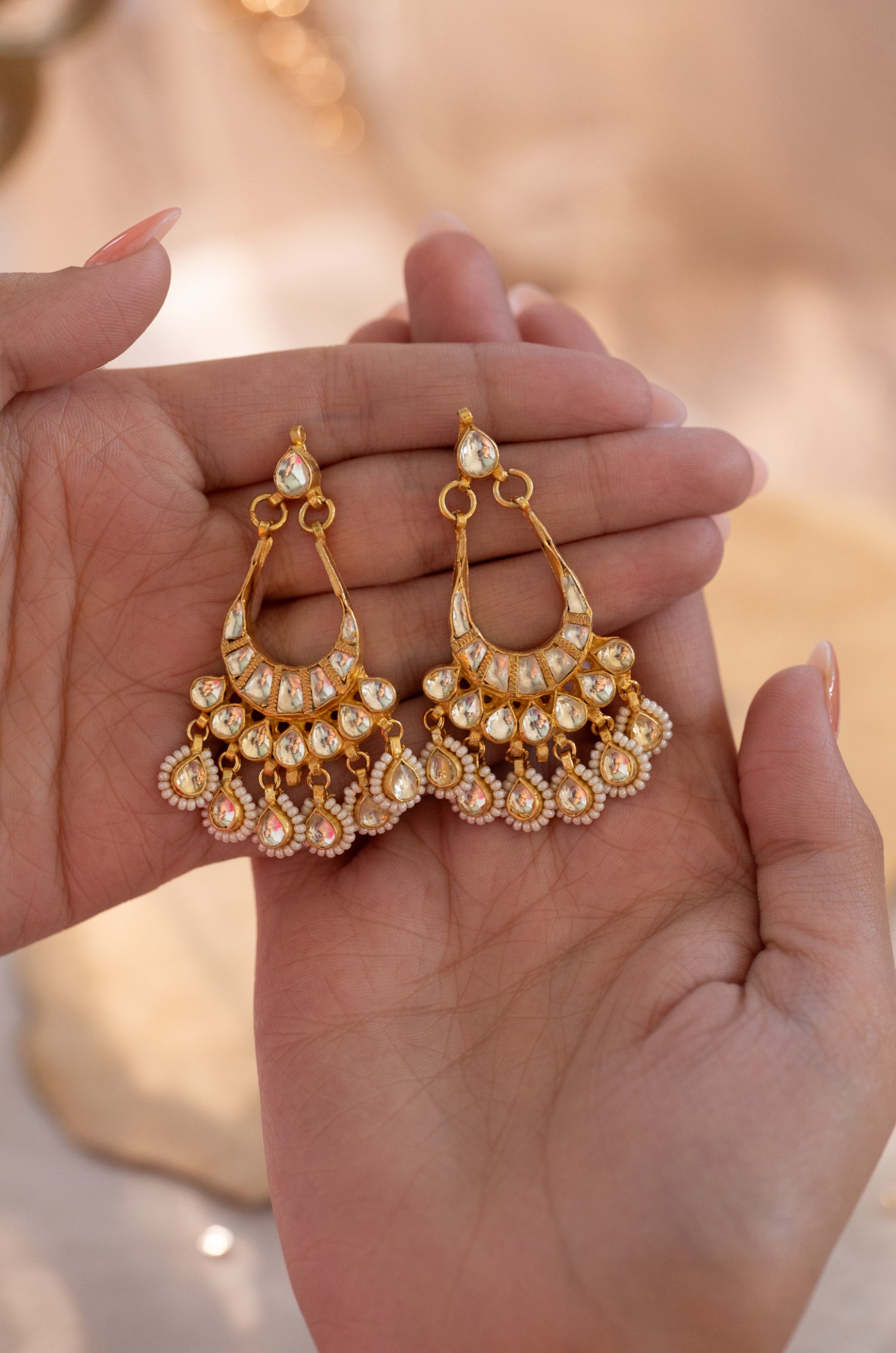 Charvi  Kundan Earrings