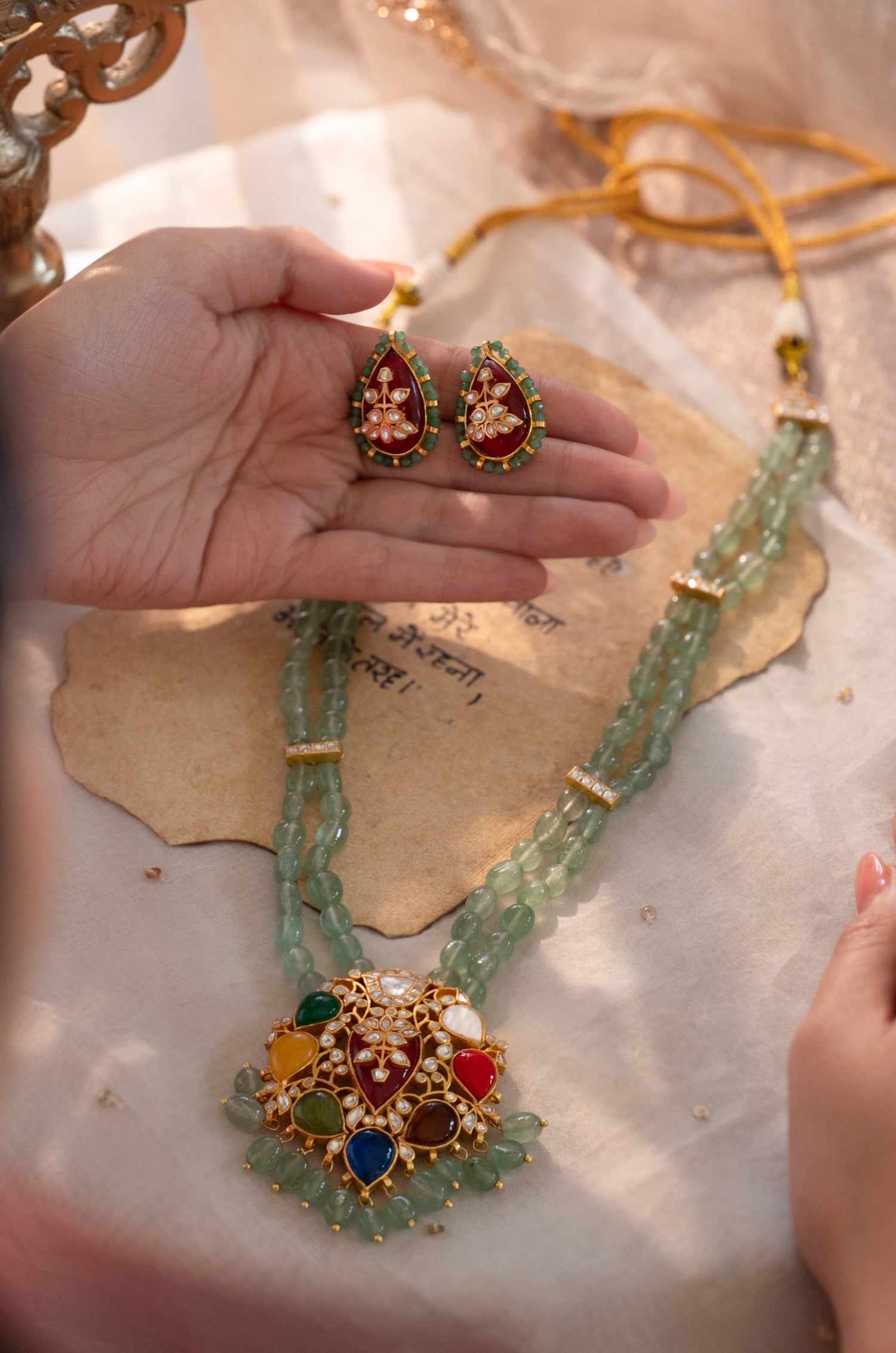 Eira Navrattan Necklace Set