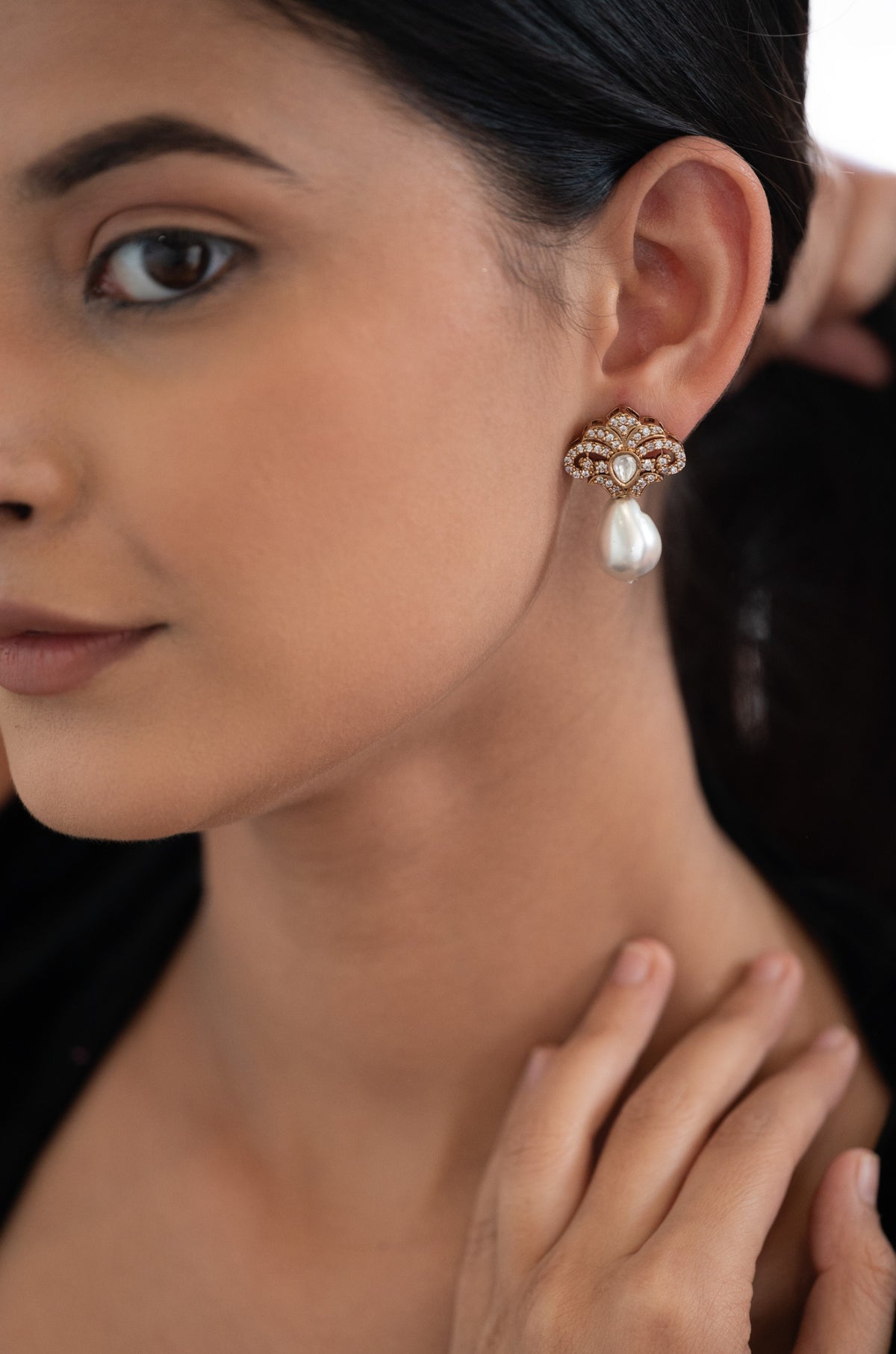 Aadhya Pearl Drop Earrings