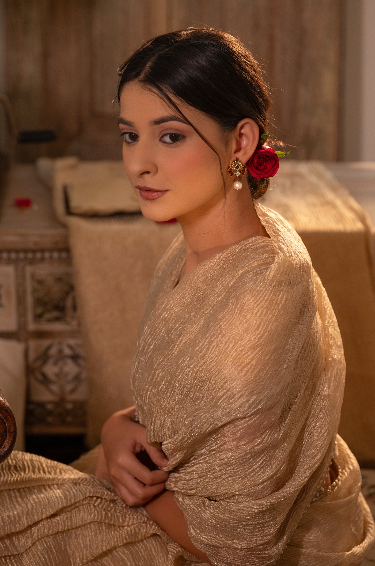 Sajani Kundan Earrings