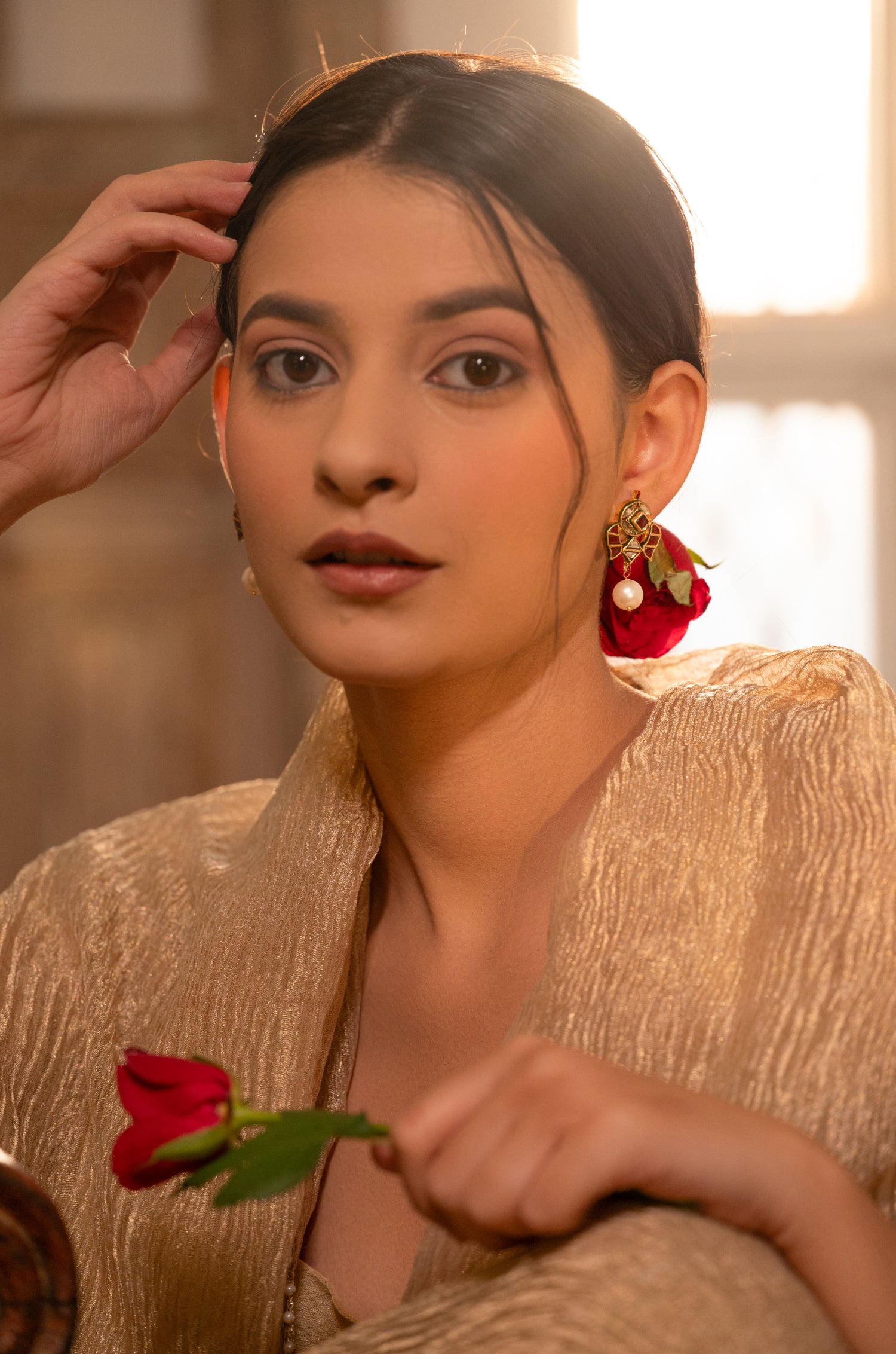 Sajani Kundan Earrings