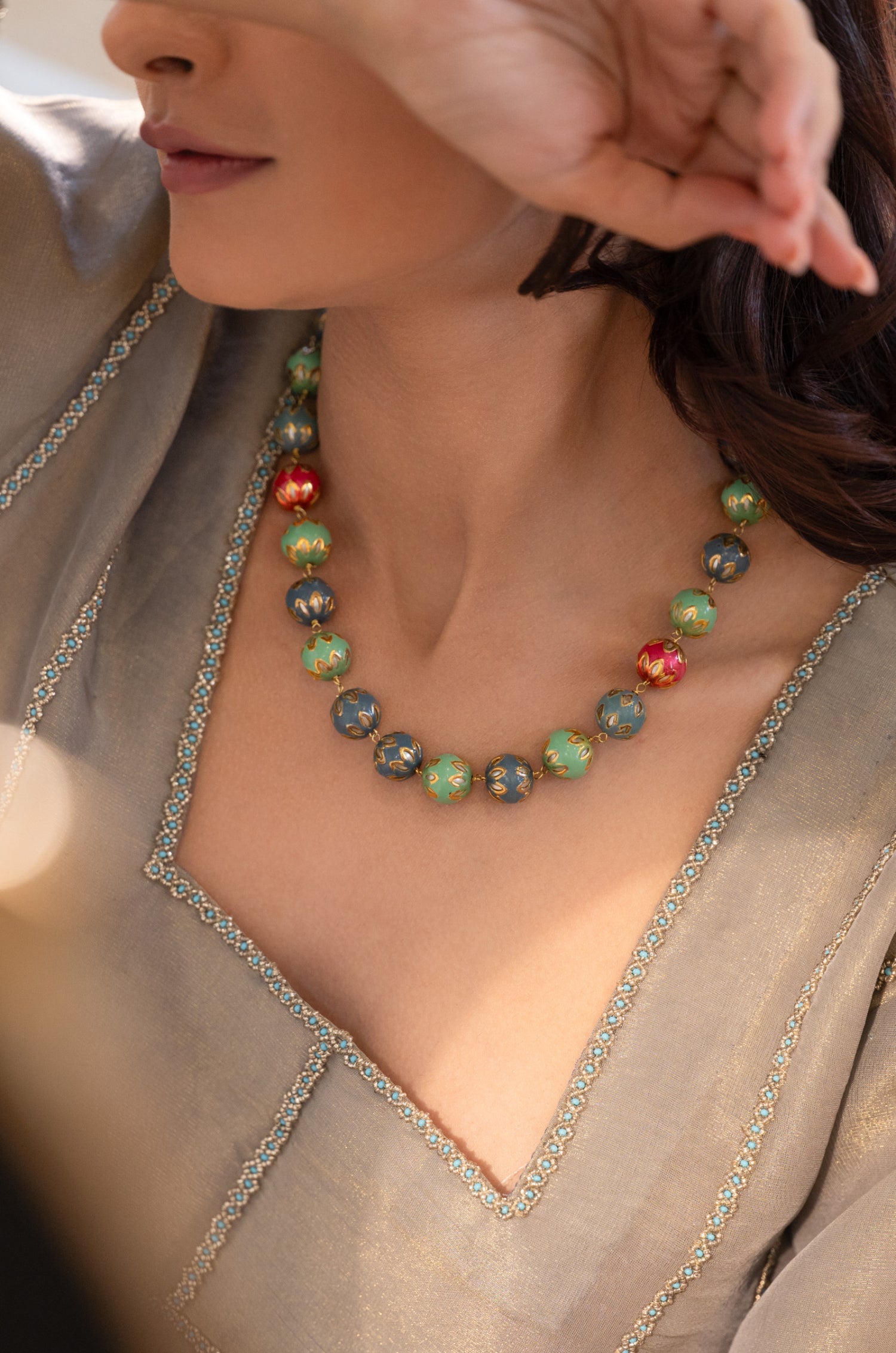 Agrima Multicolored Necklace