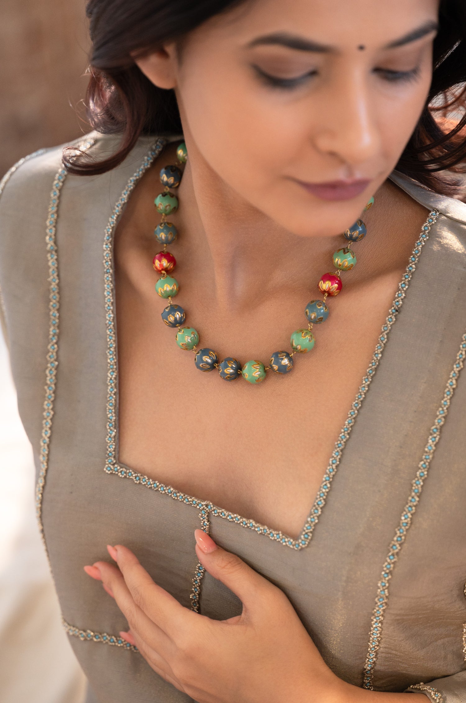 Agrima Multicolored Necklace