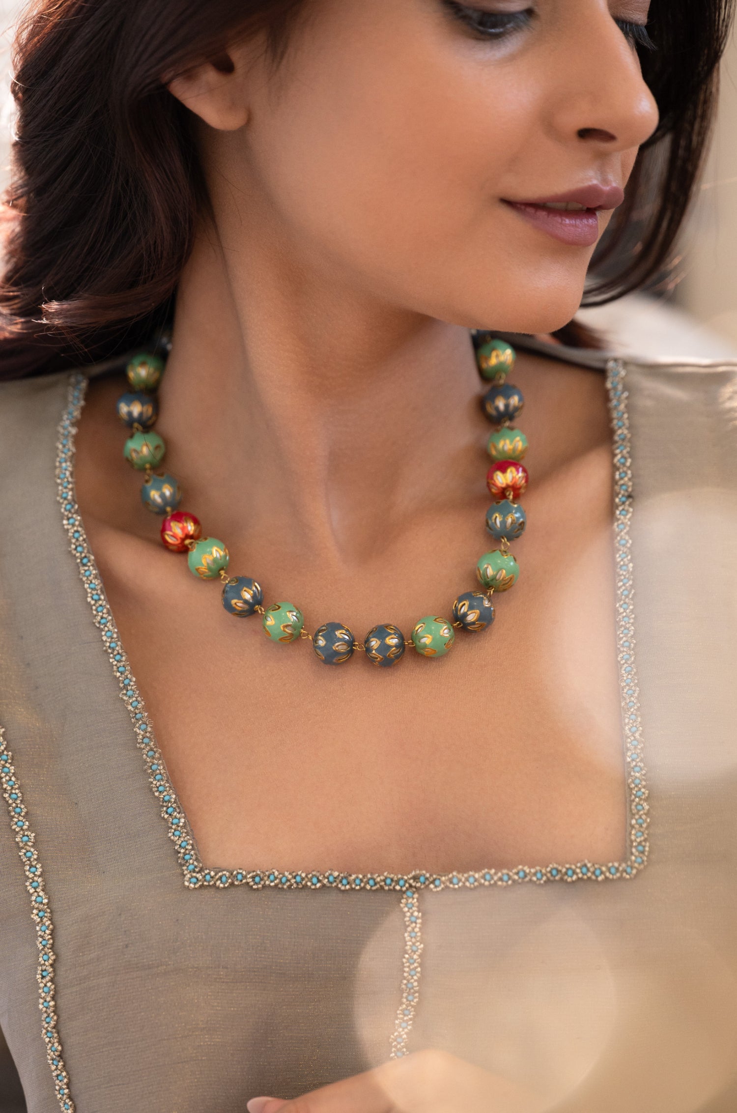 Agrima Multicolored Necklace