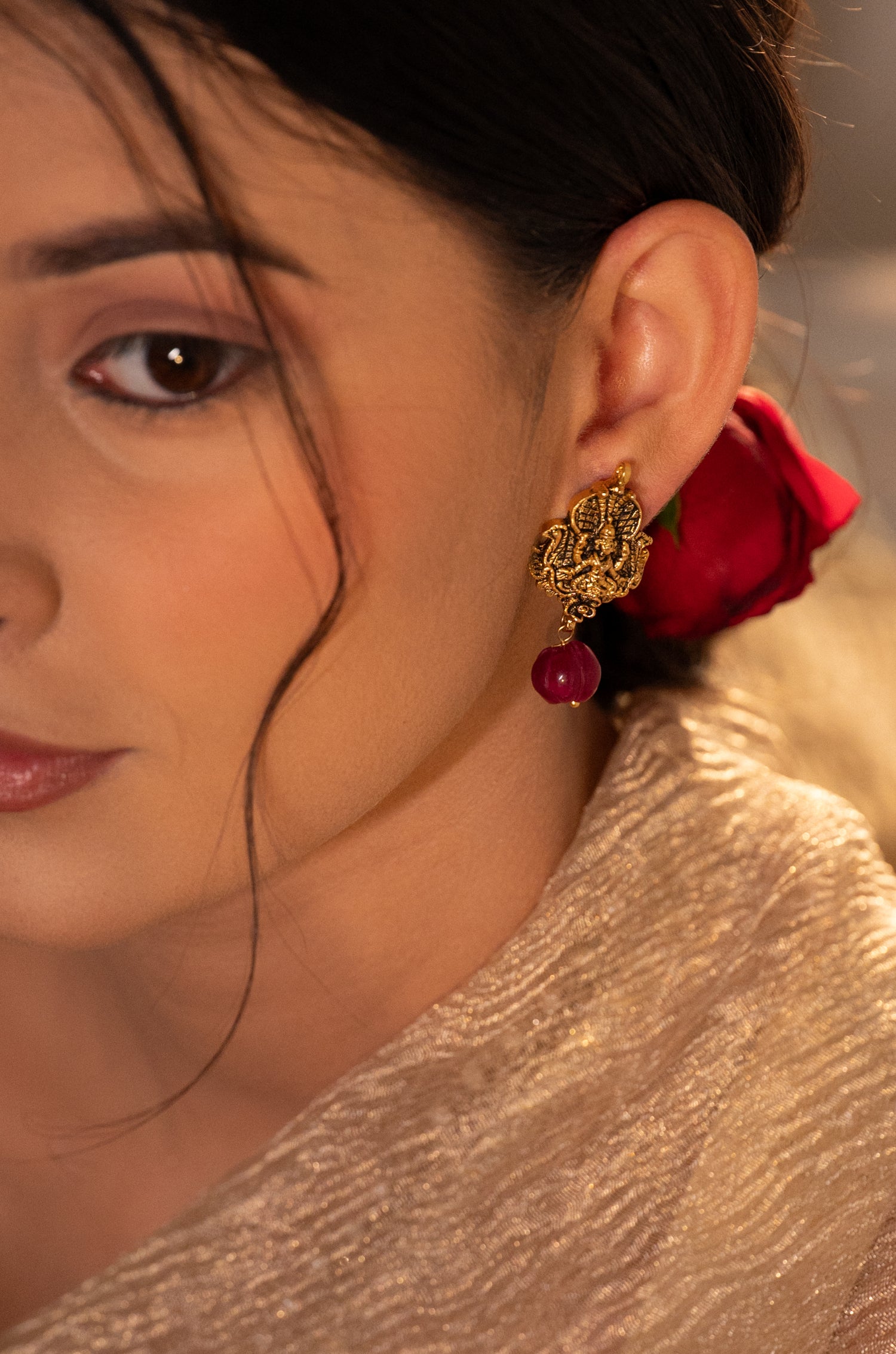 Priya Temple Earrings