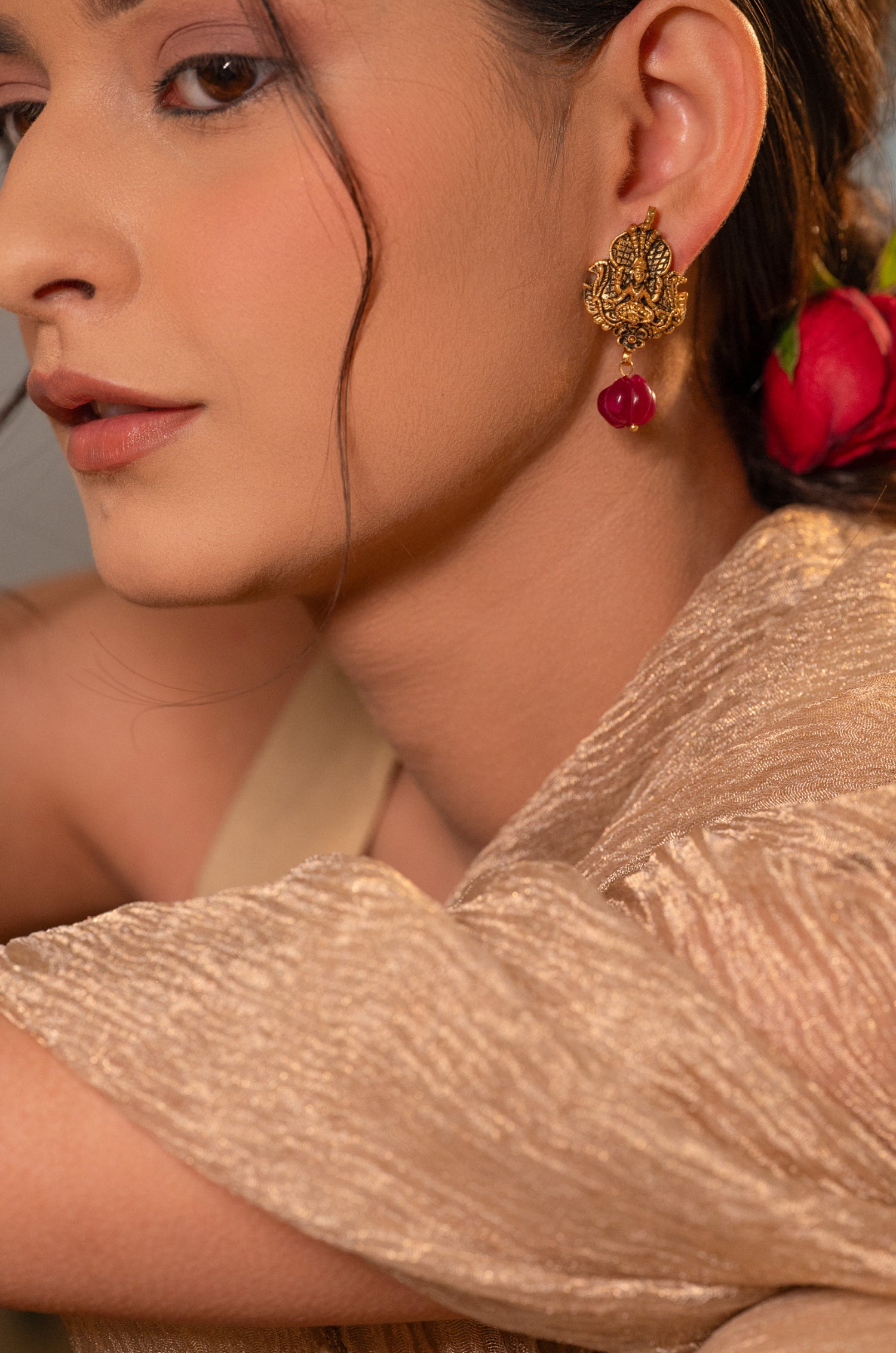 Priya Temple Earrings