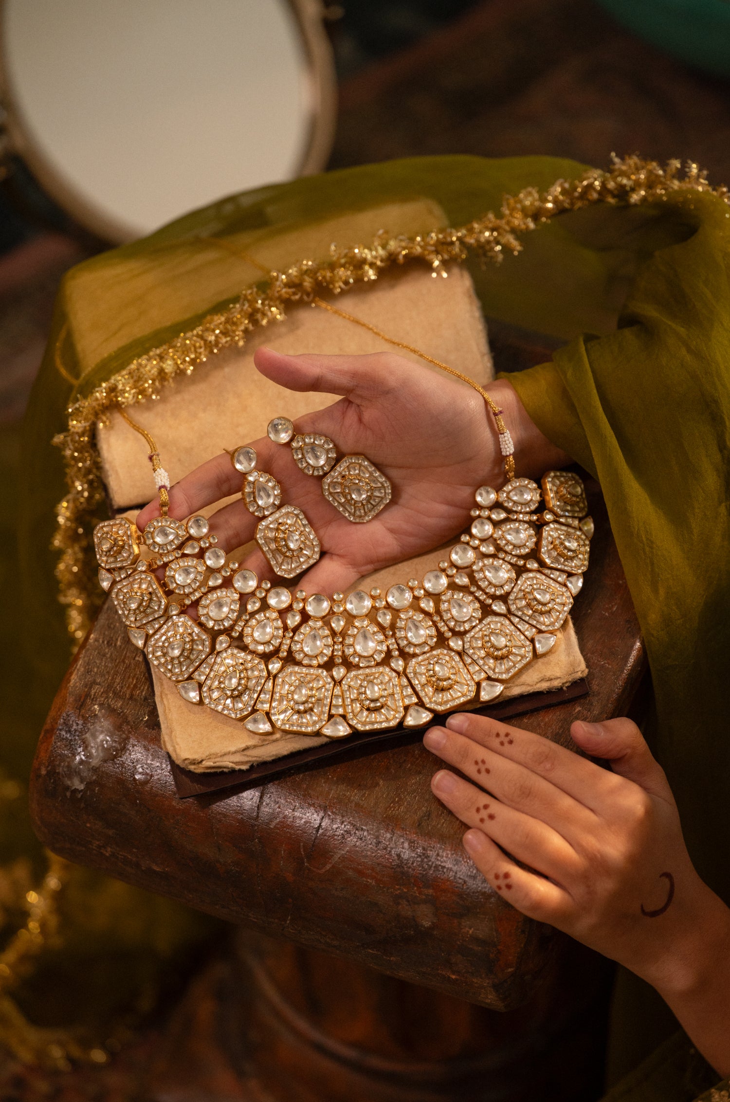 Iyla Kundan Necklace Set