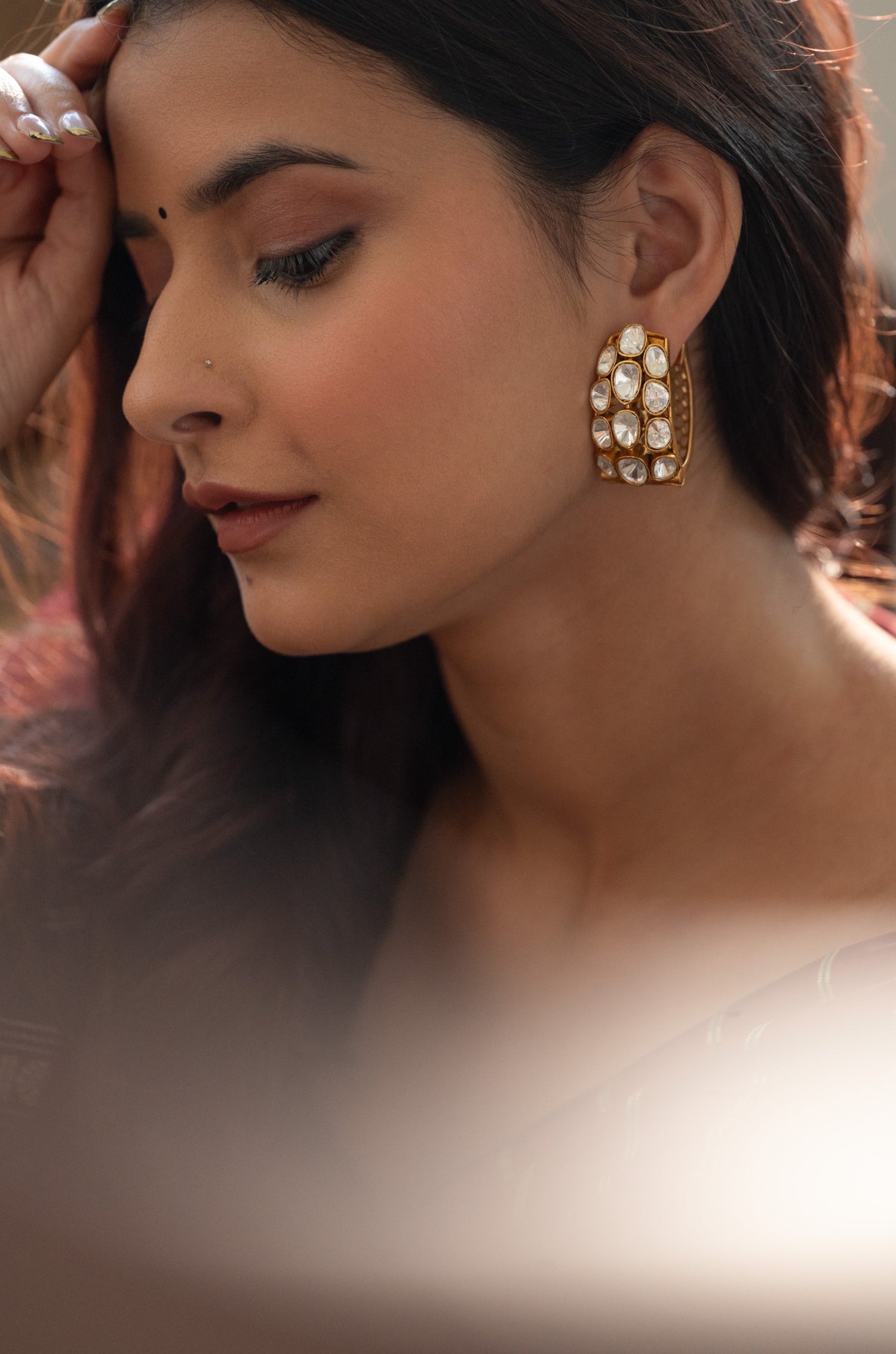 Hemani Polki Earrings