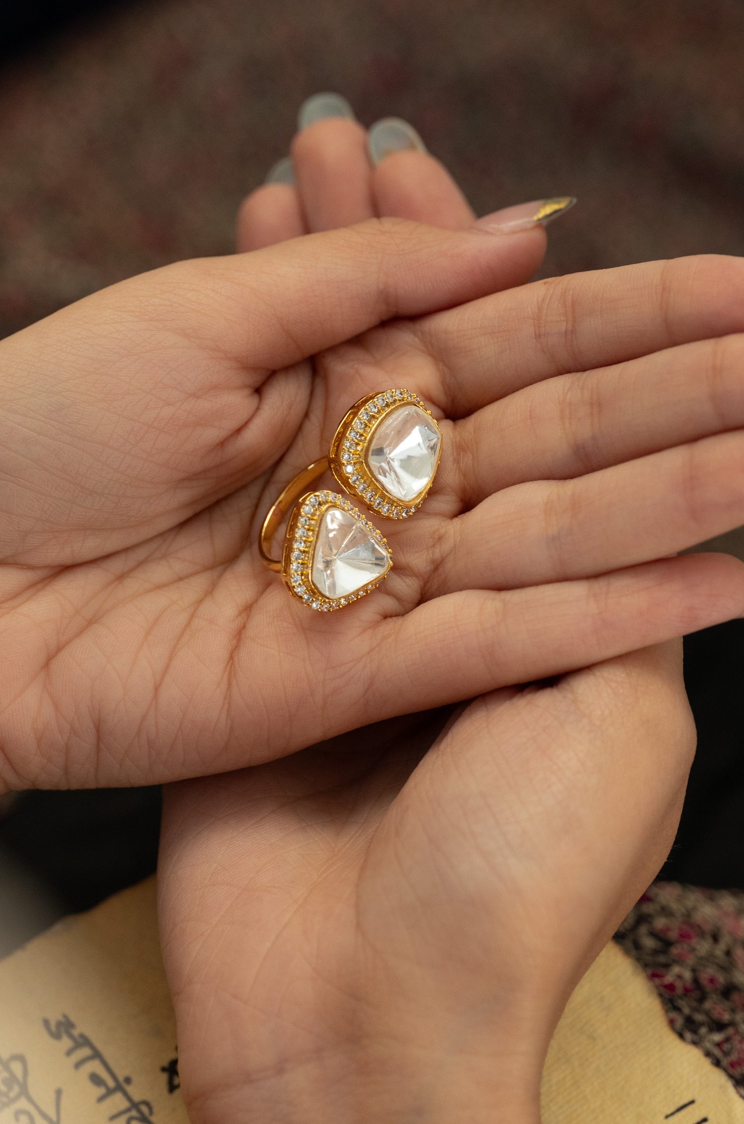 Prachi Polki Ring