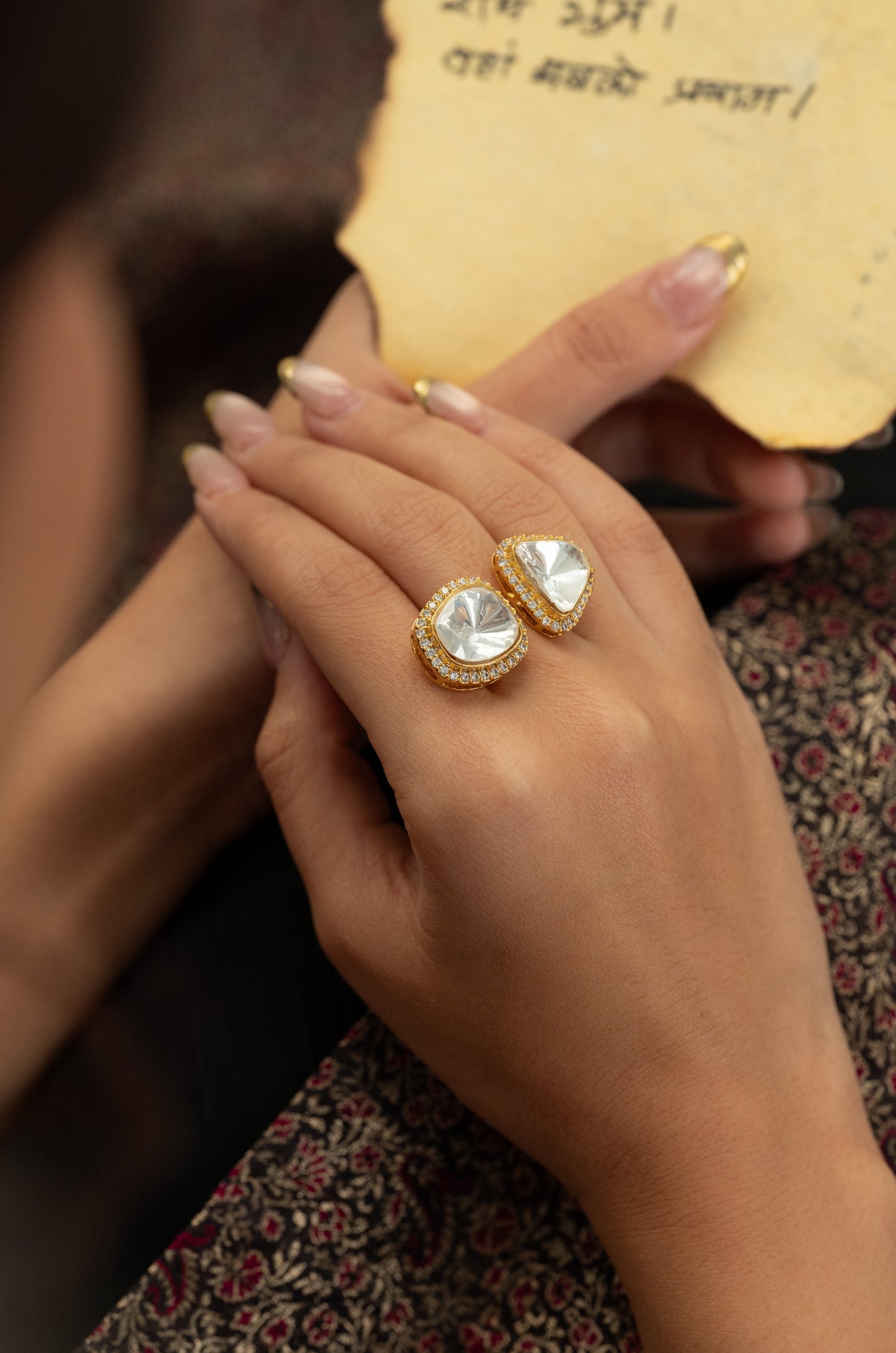 Prachi Polki Ring