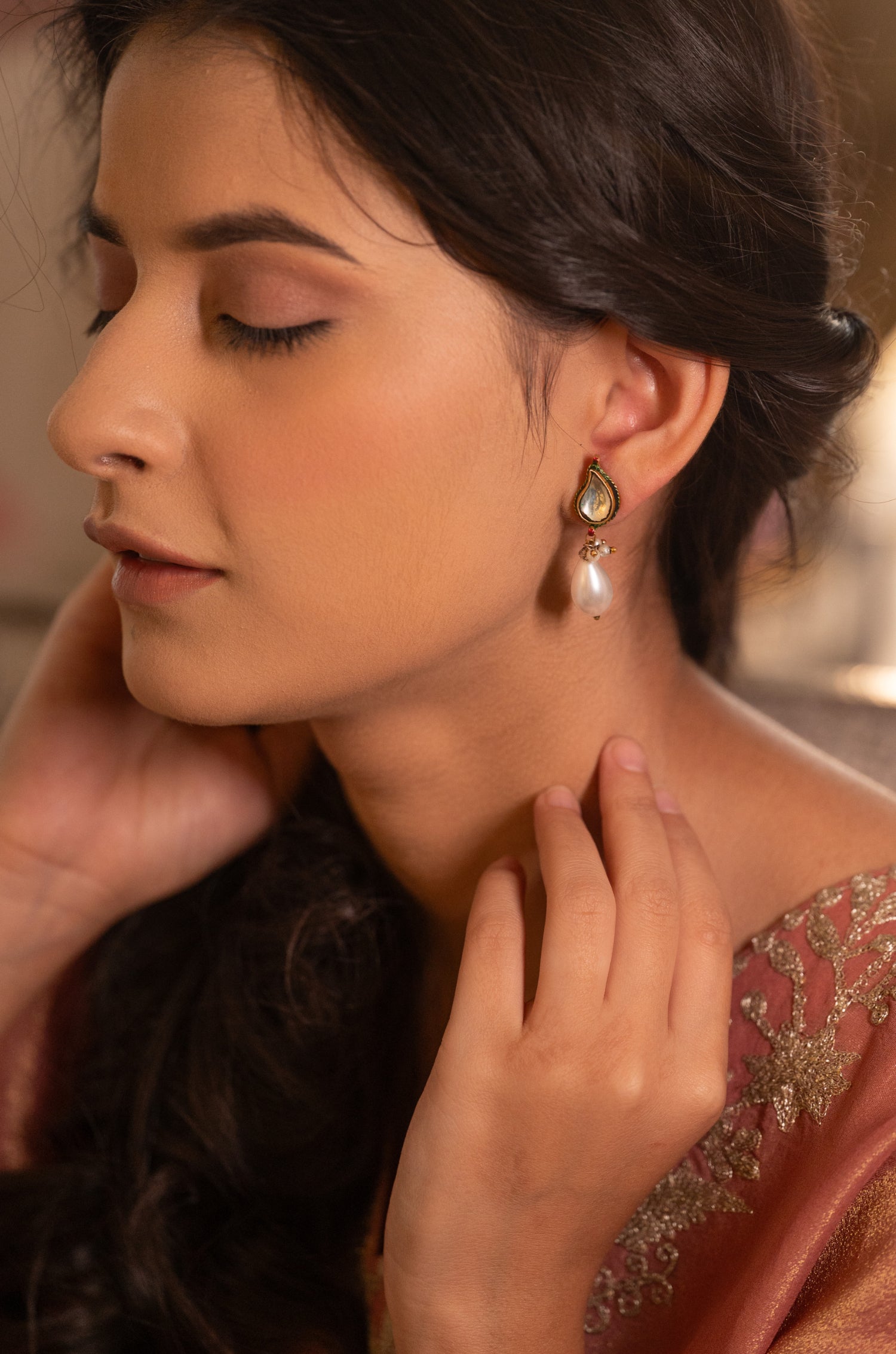 Yogita Kundan Earrings