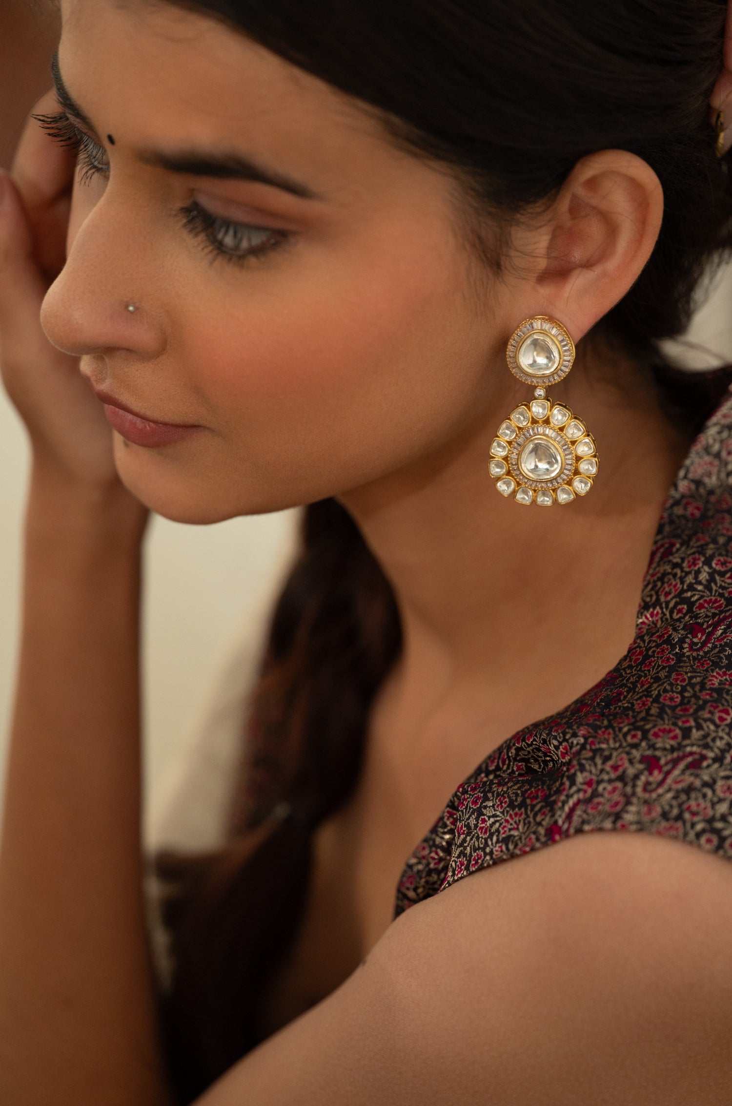 Ishmin Polki Earrings