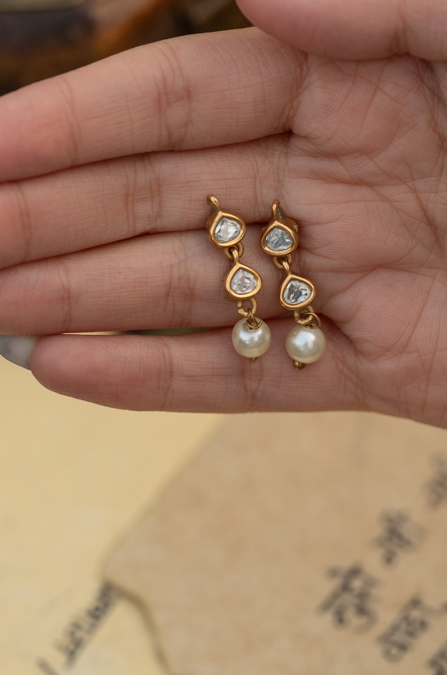Siya Polki Earrings