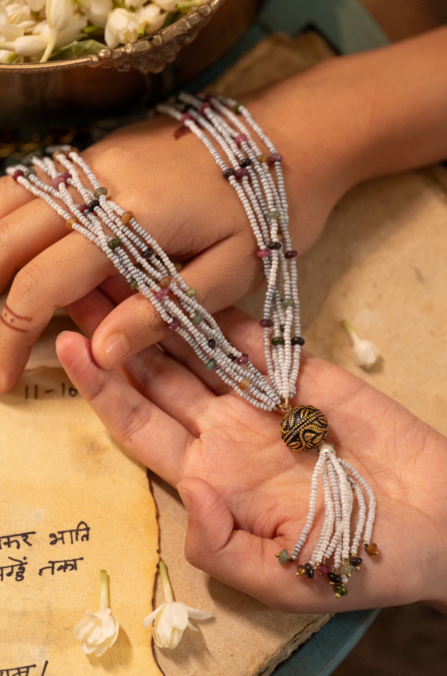 Mishka Antique Tassel Necklace