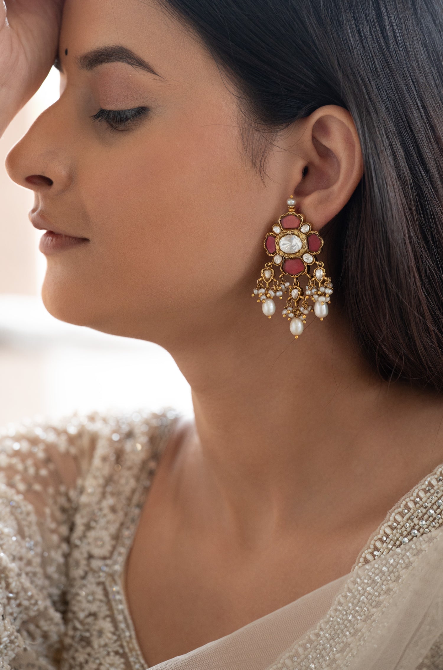 Arunya Fine Silver Studs