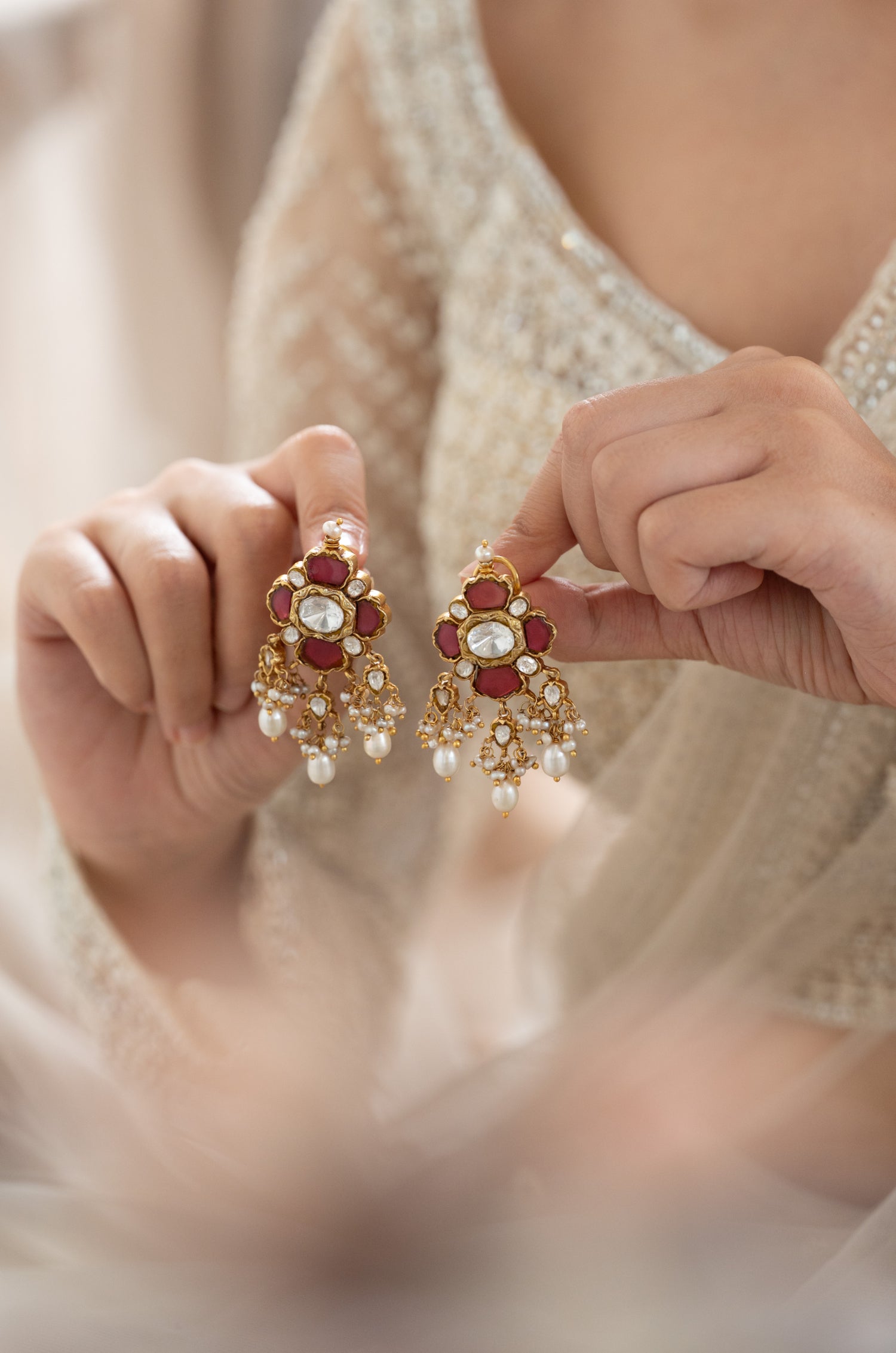 Arunya Fine Silver Studs