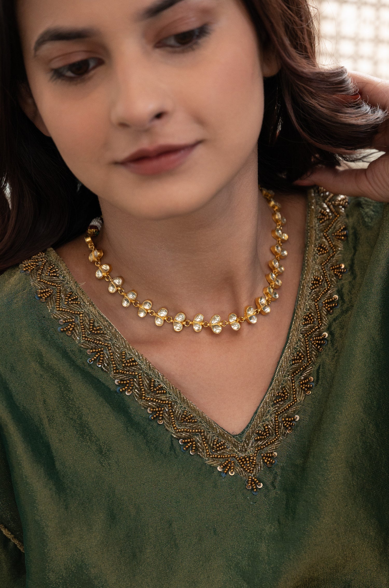 Ahana Kundan Necklace