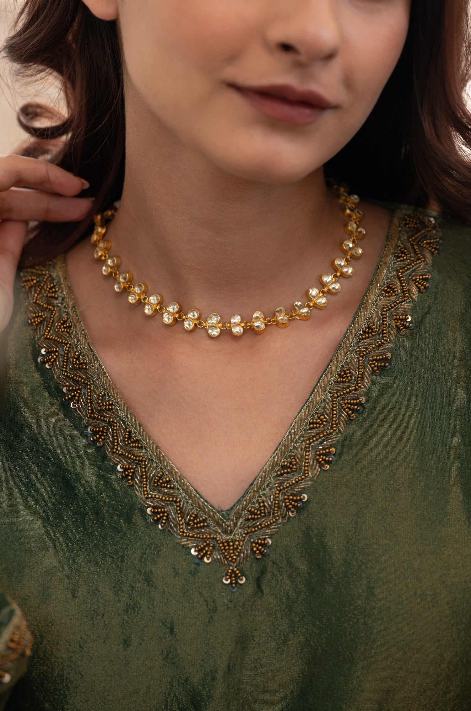 Ahana Kundan Necklace