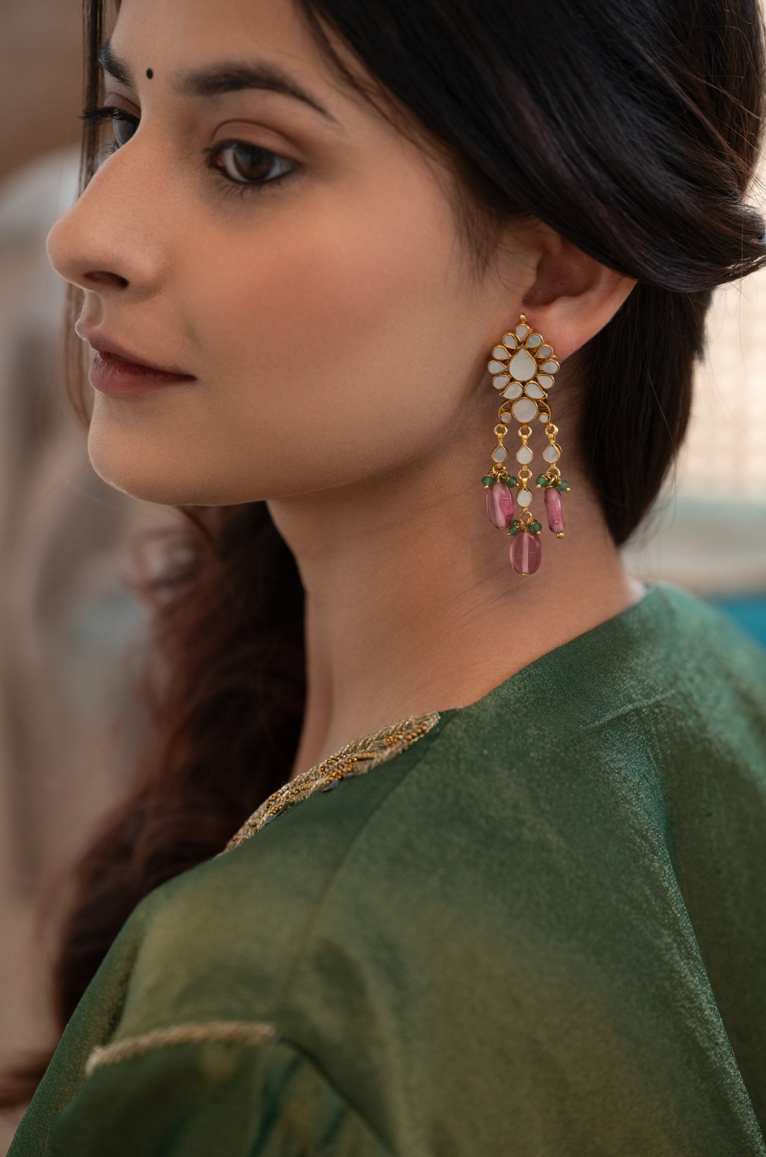 Ravisa Mother of Pearl Earrings