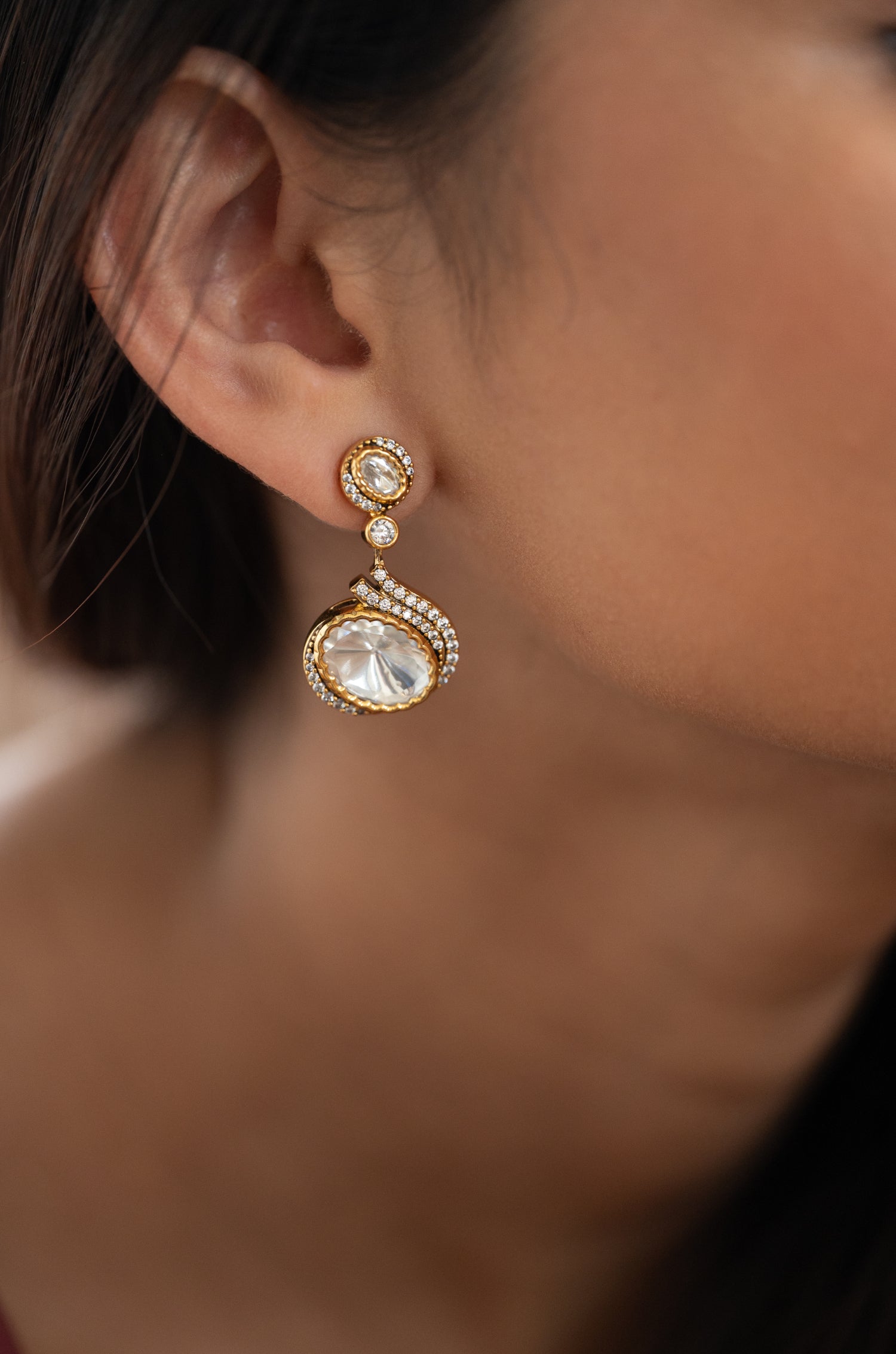 Ayesha Polki Earrings