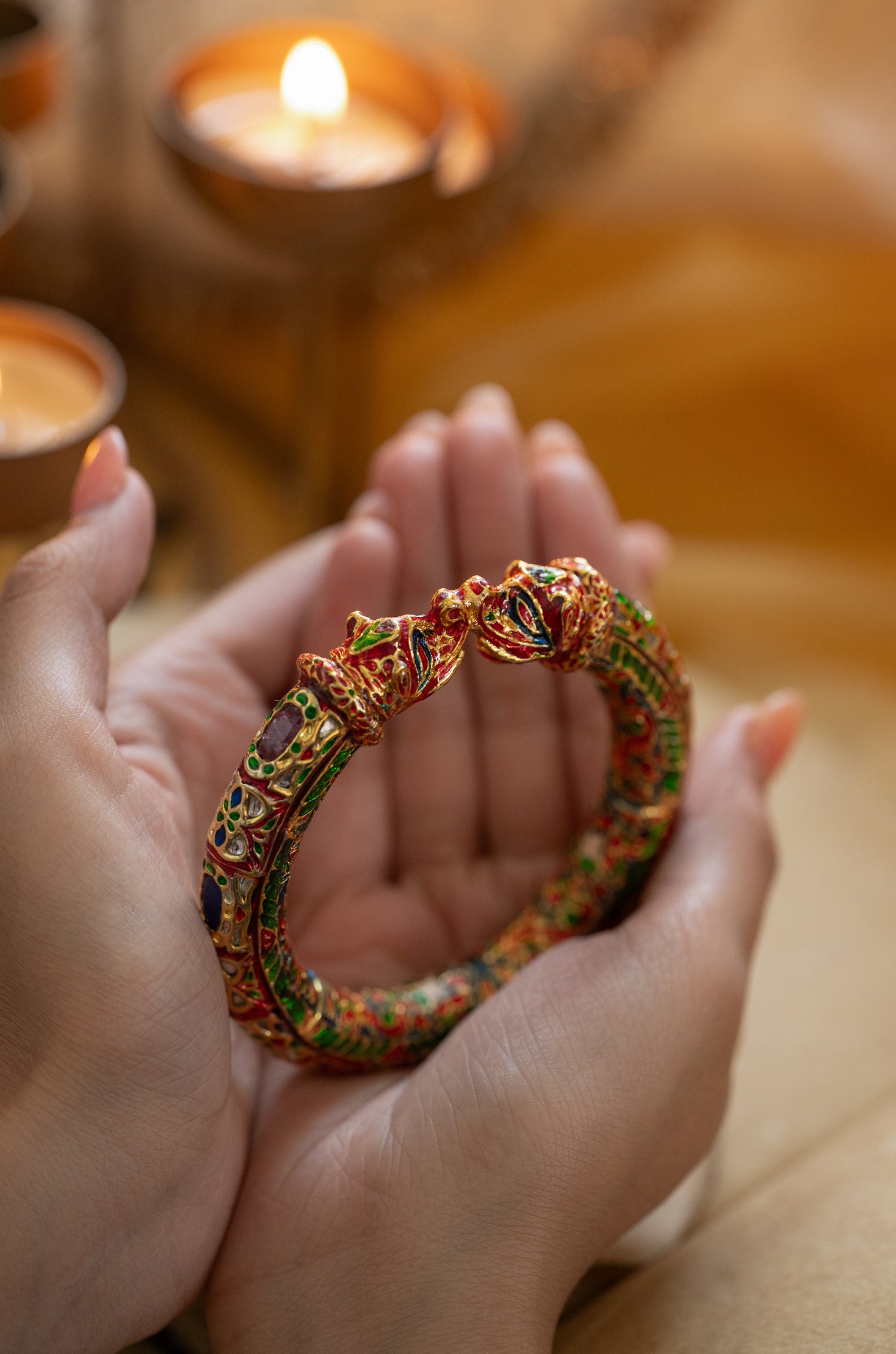 Amilia Multicolored Meenakari Bangle