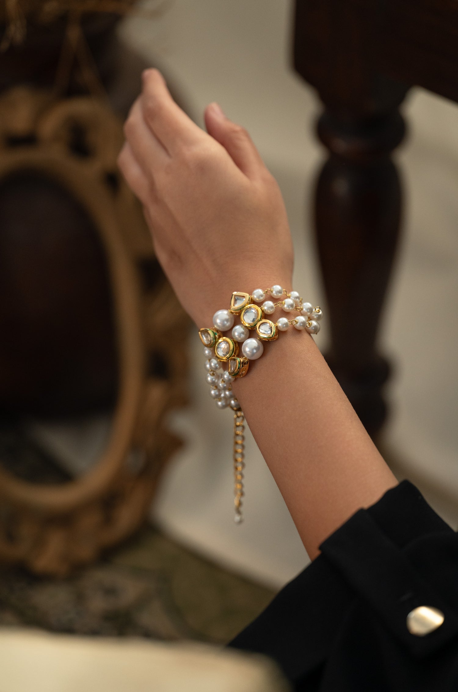 Asima Kundan Bracelet