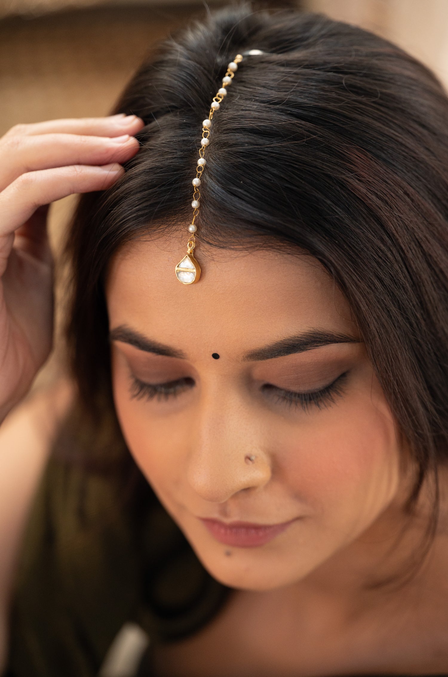 Ria Kundan Maangtikka