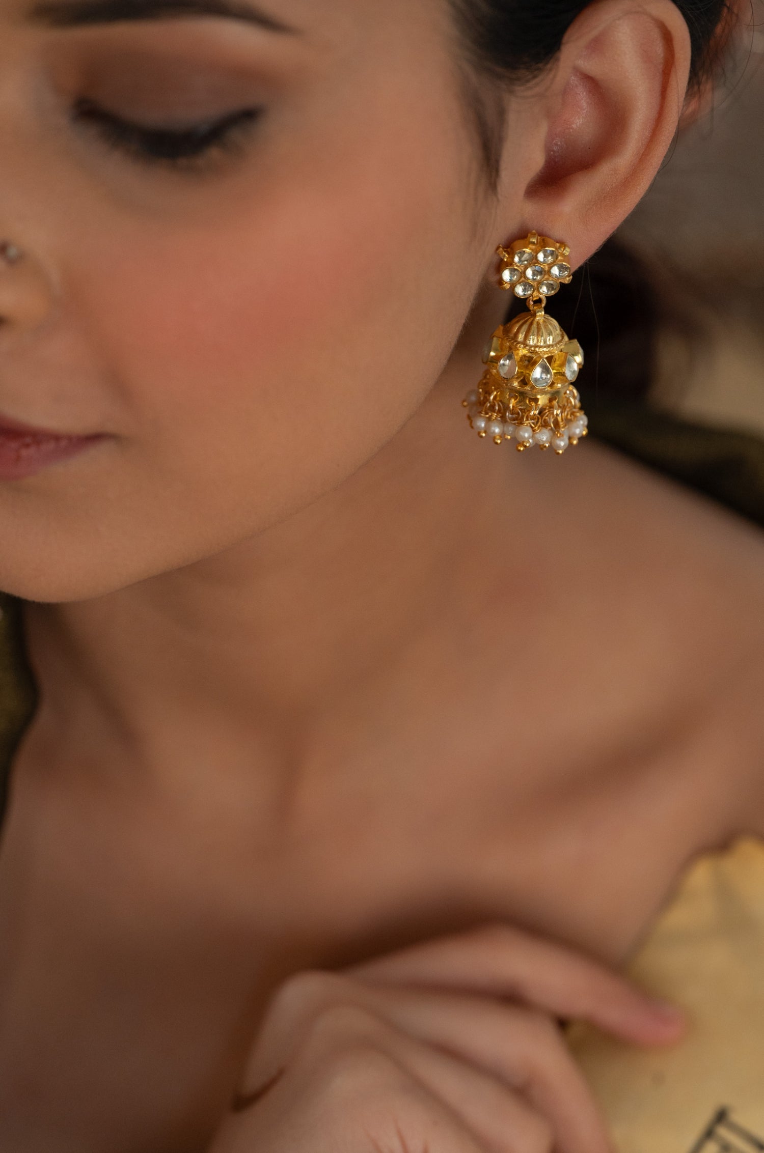 Shazia Jhumka Earrings