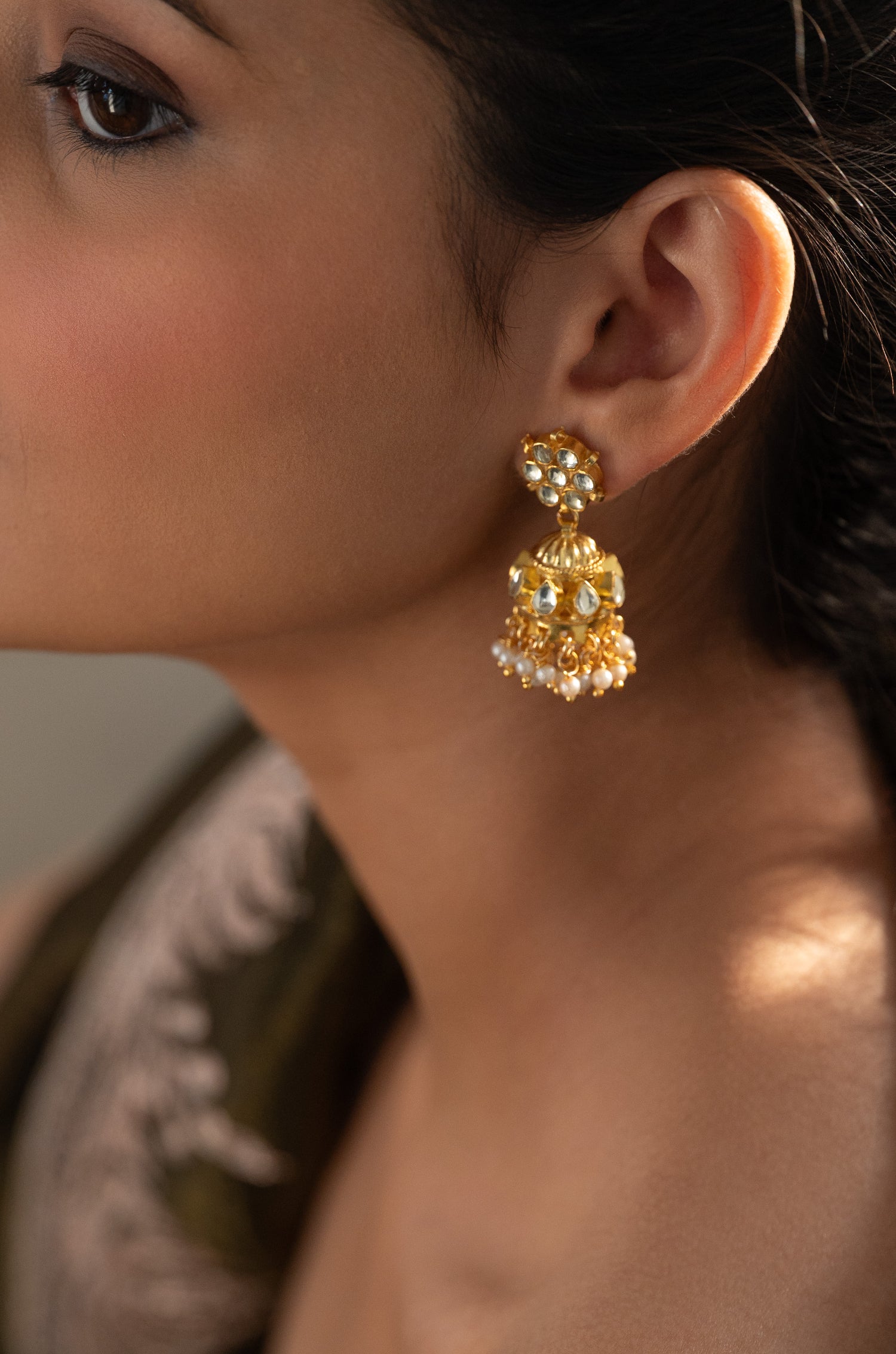 Shazia Jhumka Earrings