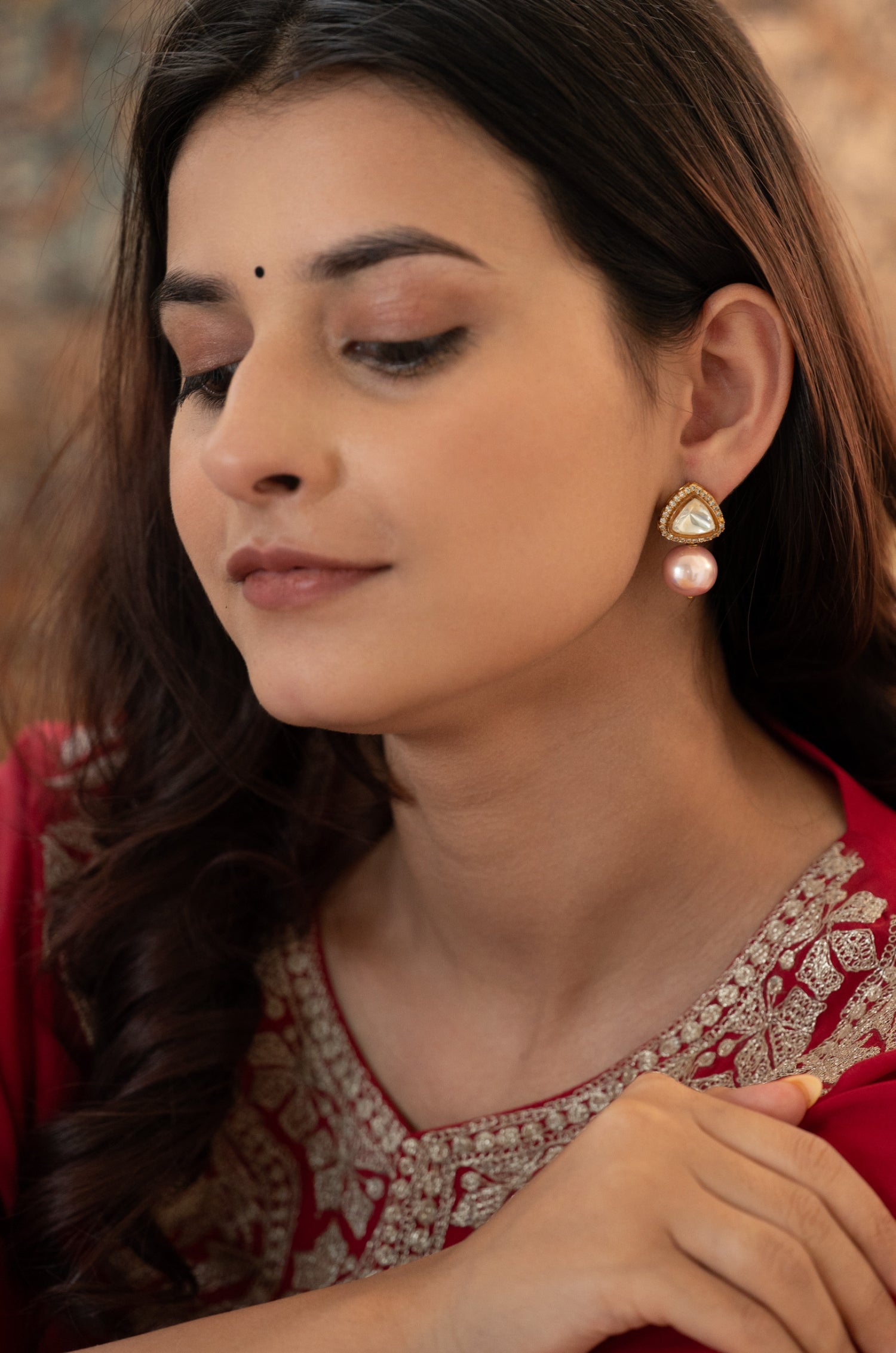 Hemani Polki Earrings