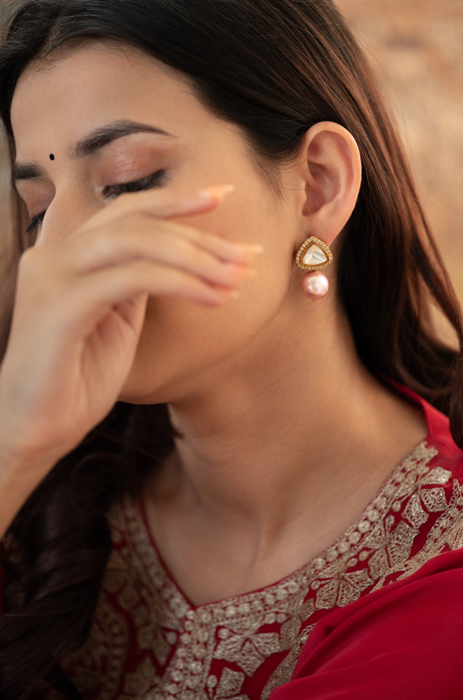 Hemani Polki Earrings