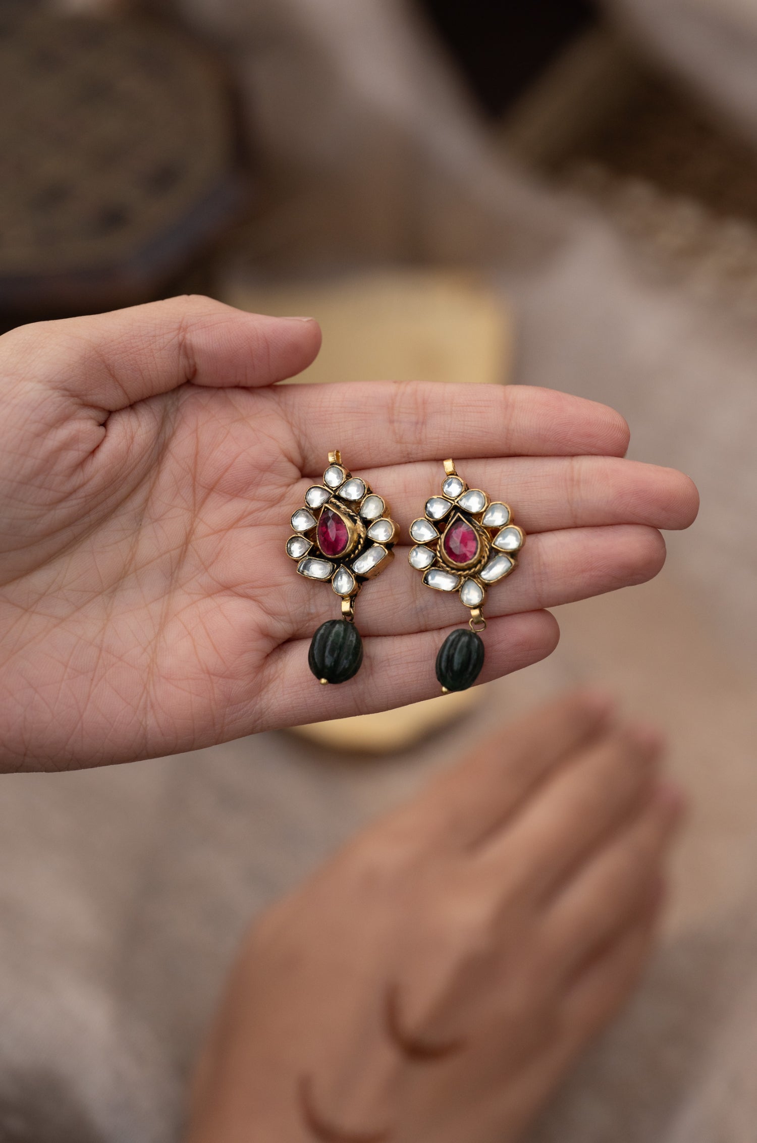 Ridhi Kundan Earrings