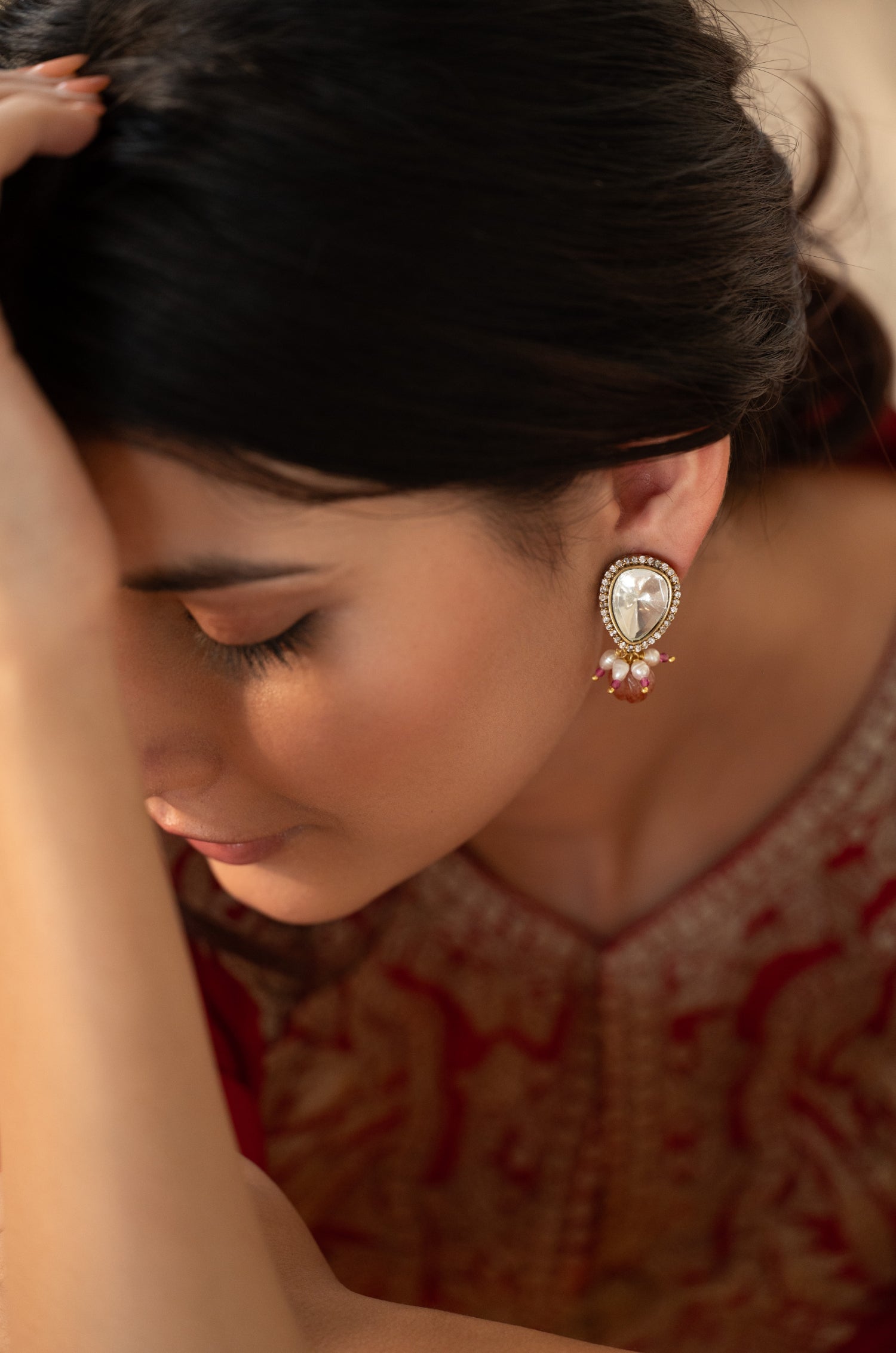 Peehu Polki Earrings