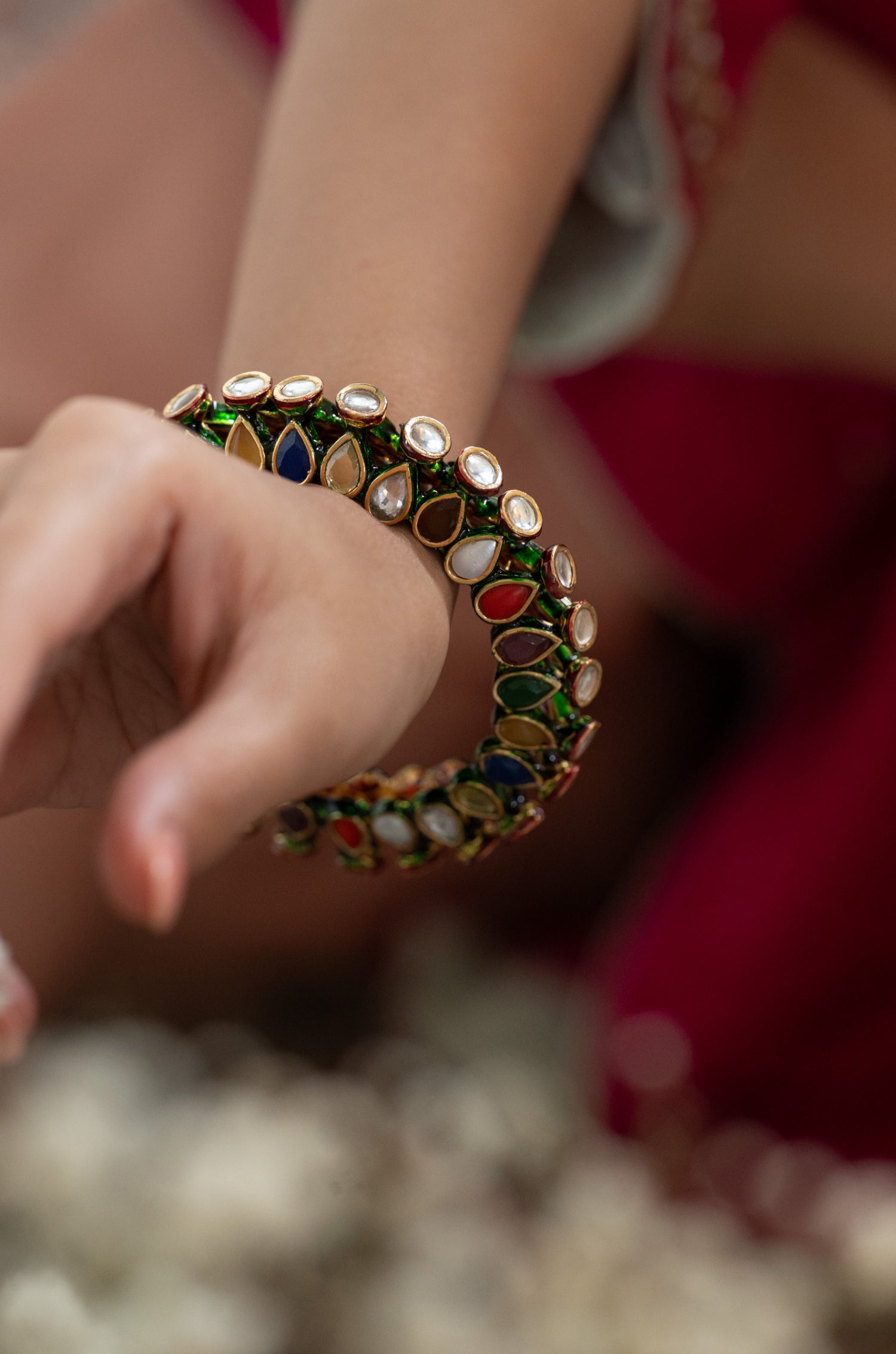 Inahira Navrattan Bangle