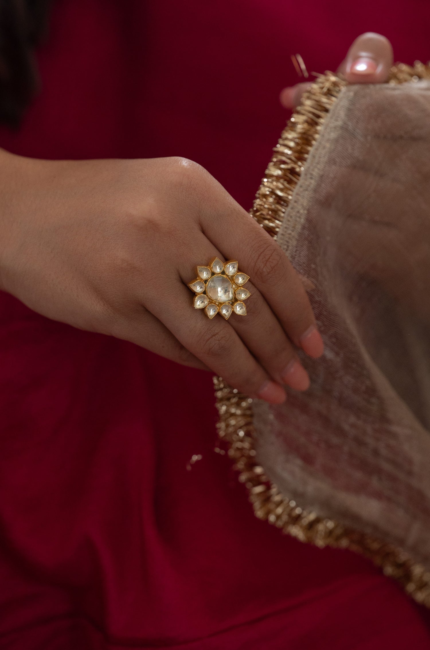 Saira Kundan Ring