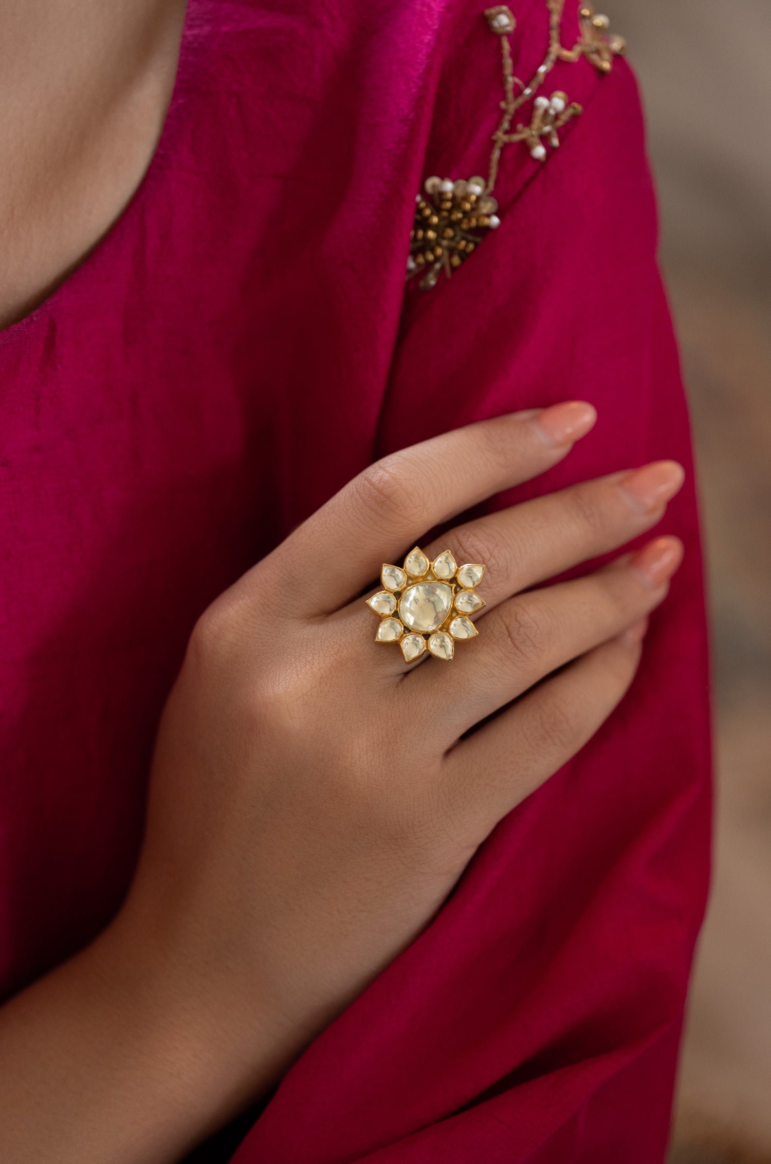 Saira Kundan Ring
