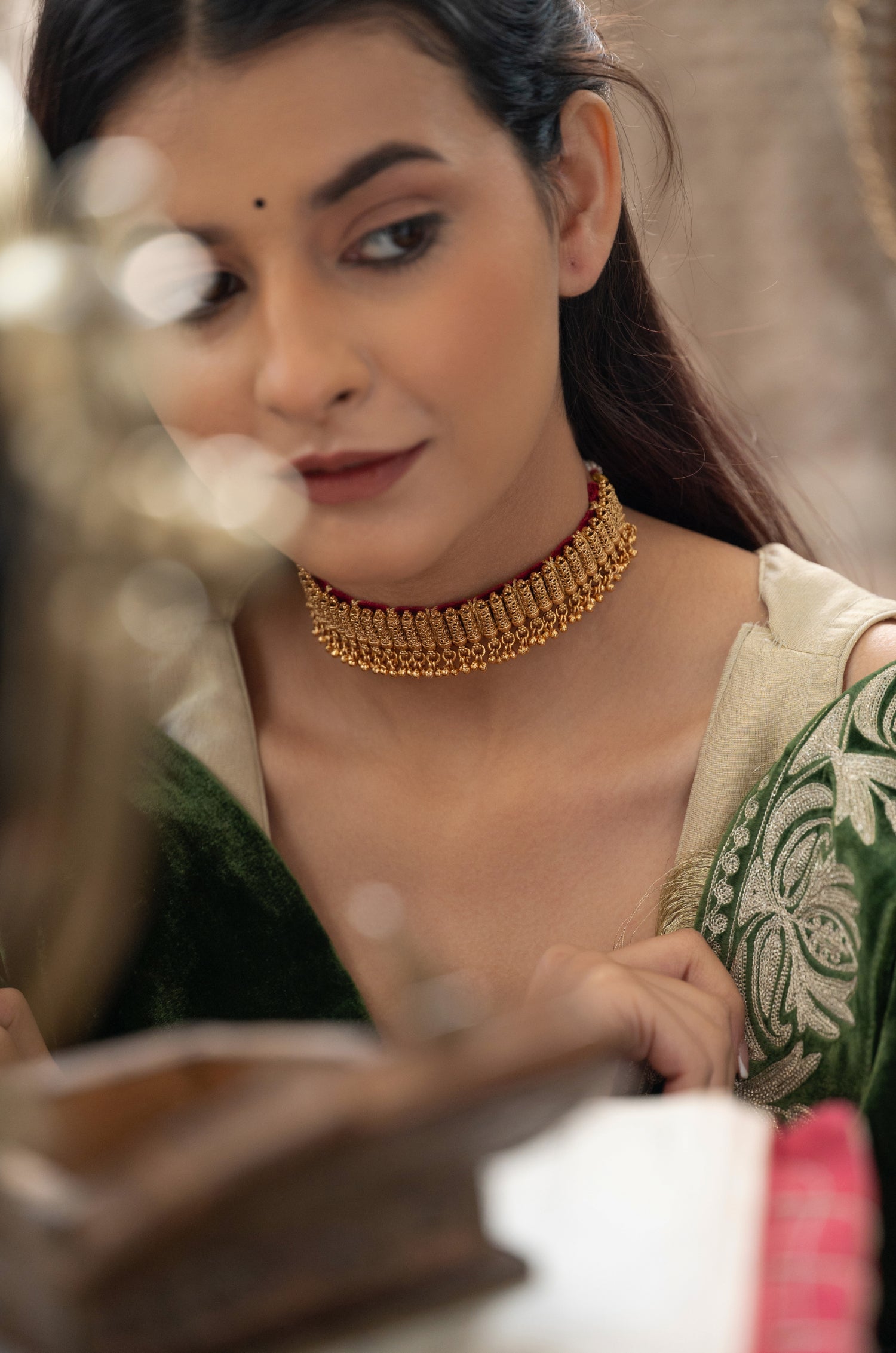 Kavya Temple Necklace Set