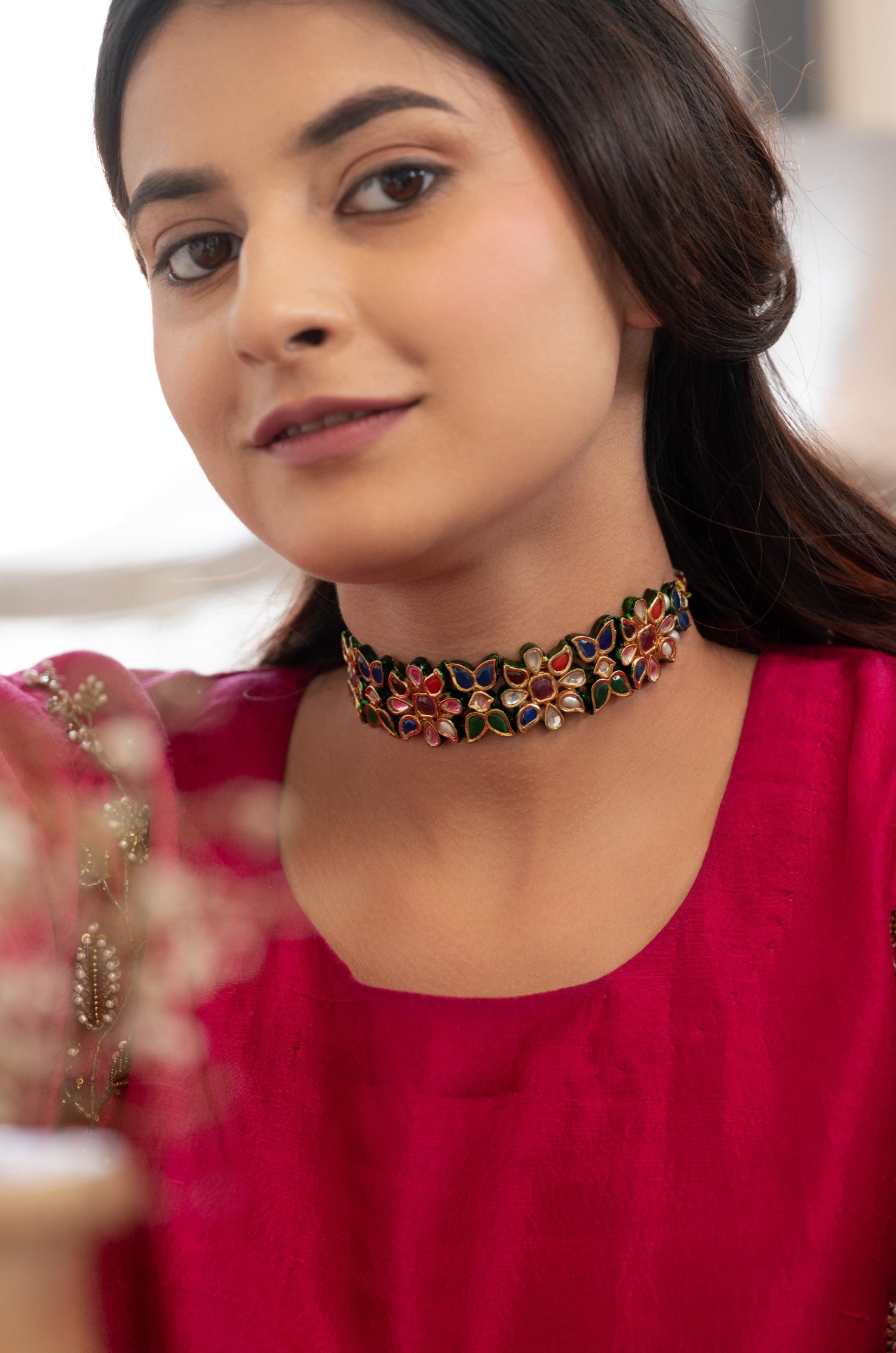 Yuvika Navrattan Choker Necklace