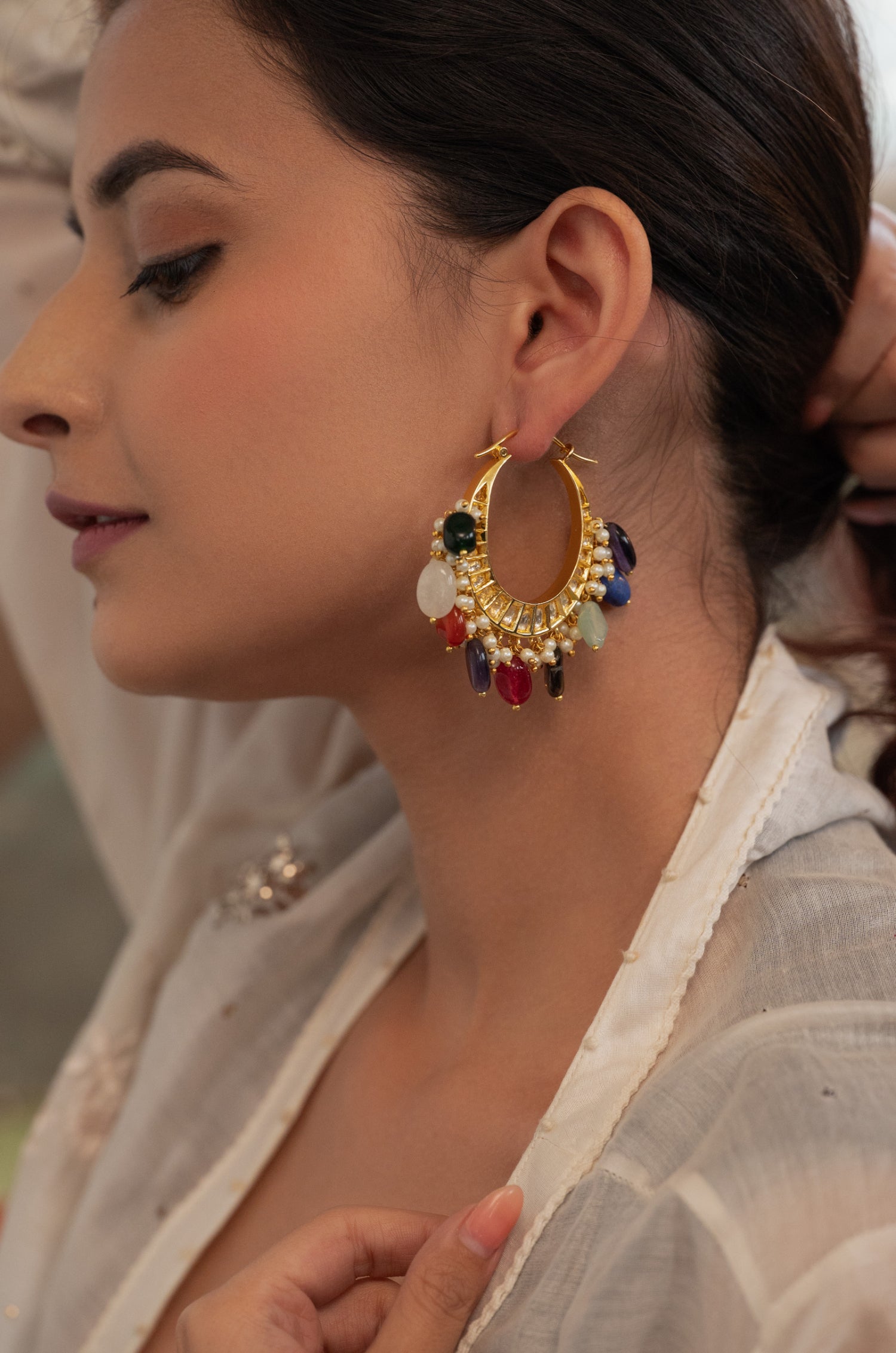 Param Multicolored Earrings
