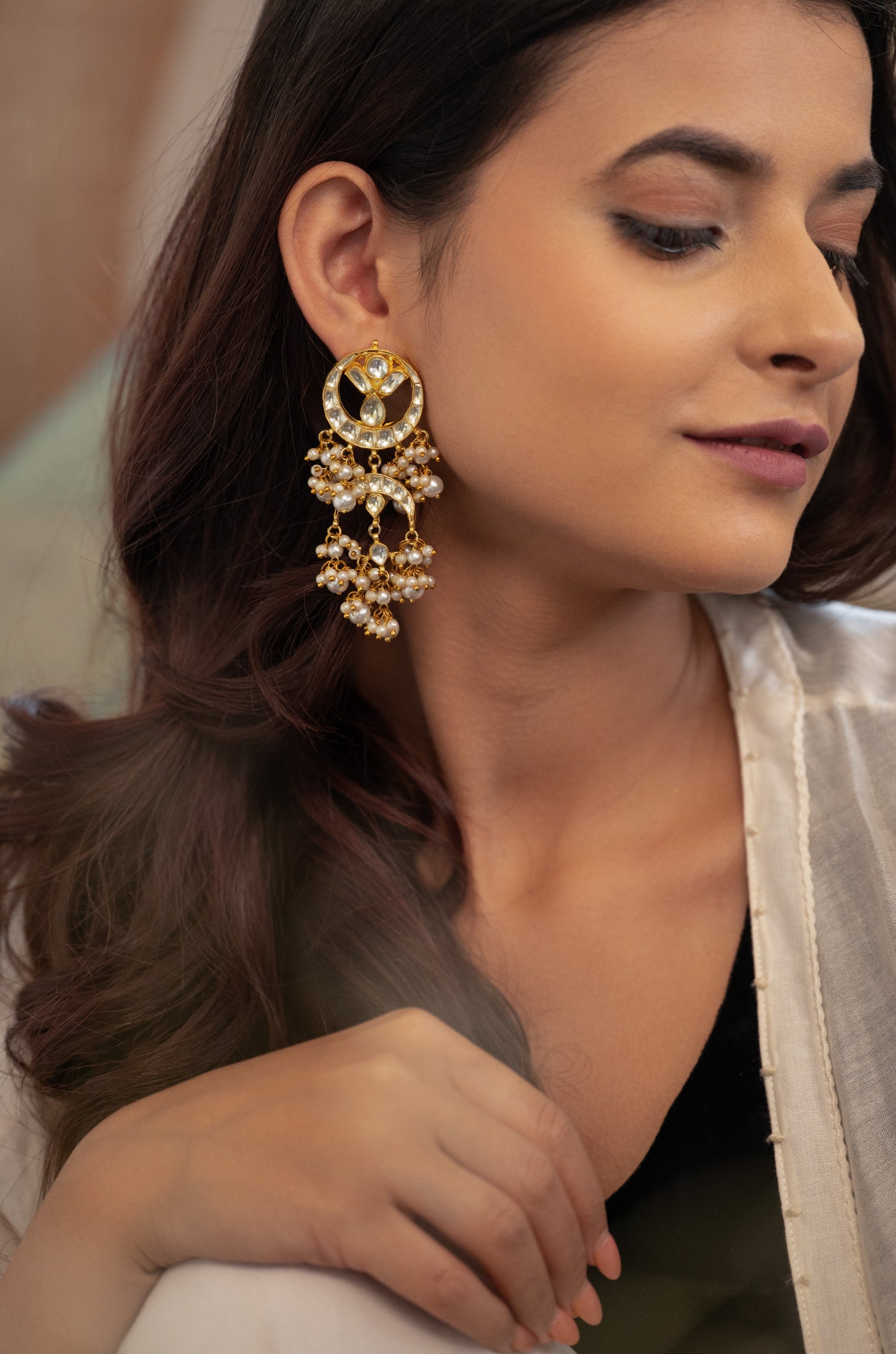 Namika Kundan Earrings
