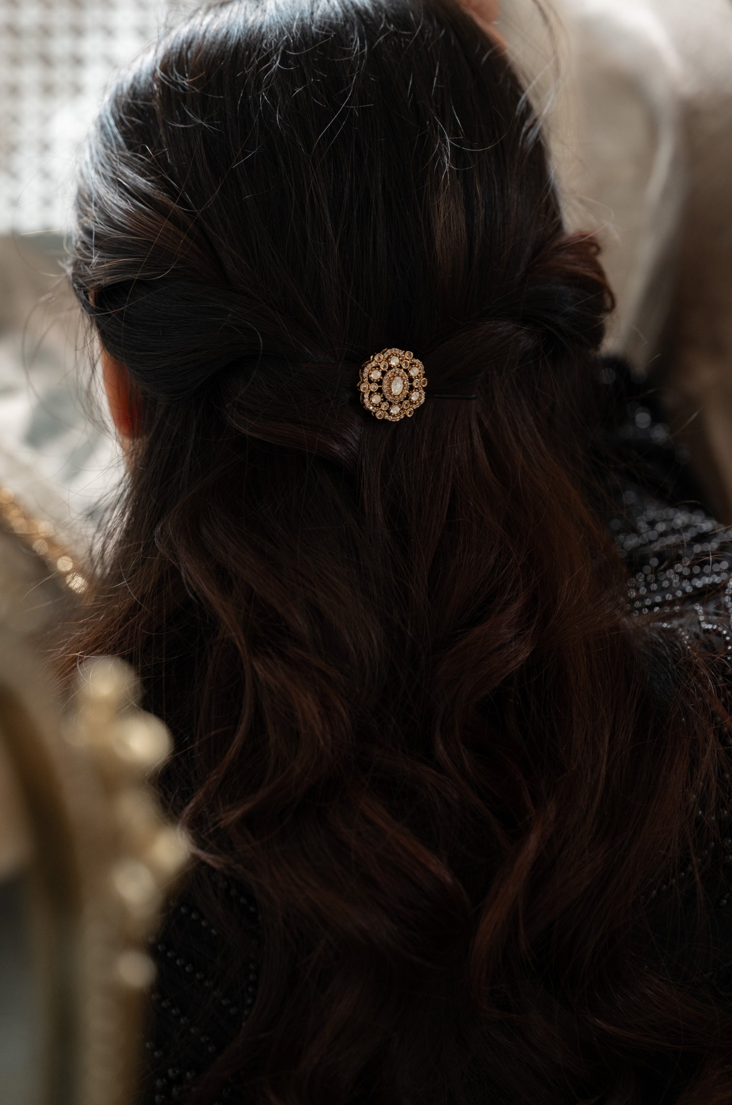 Aria Polki Braid Pin