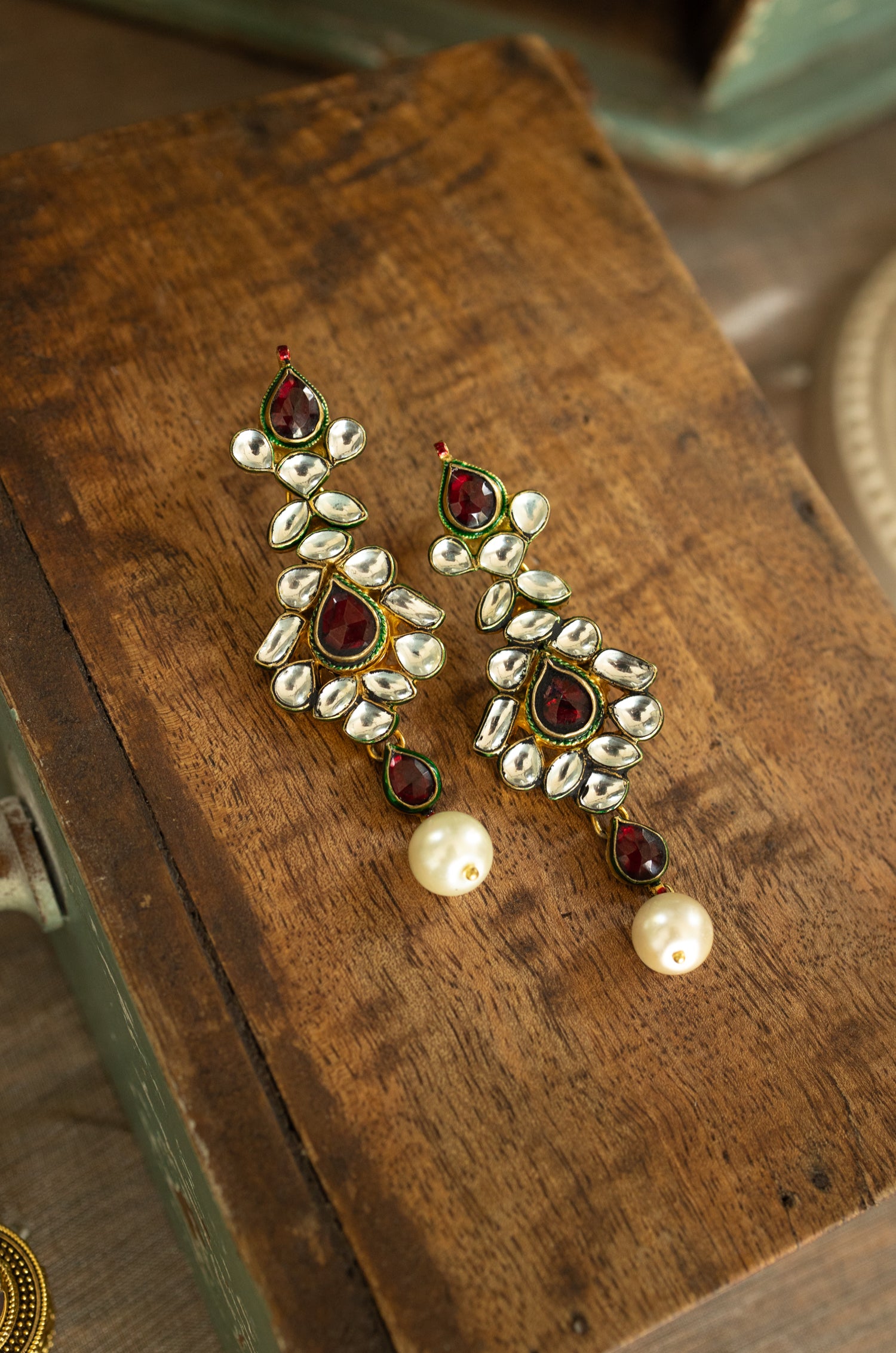 Adhya Kundan Earrings